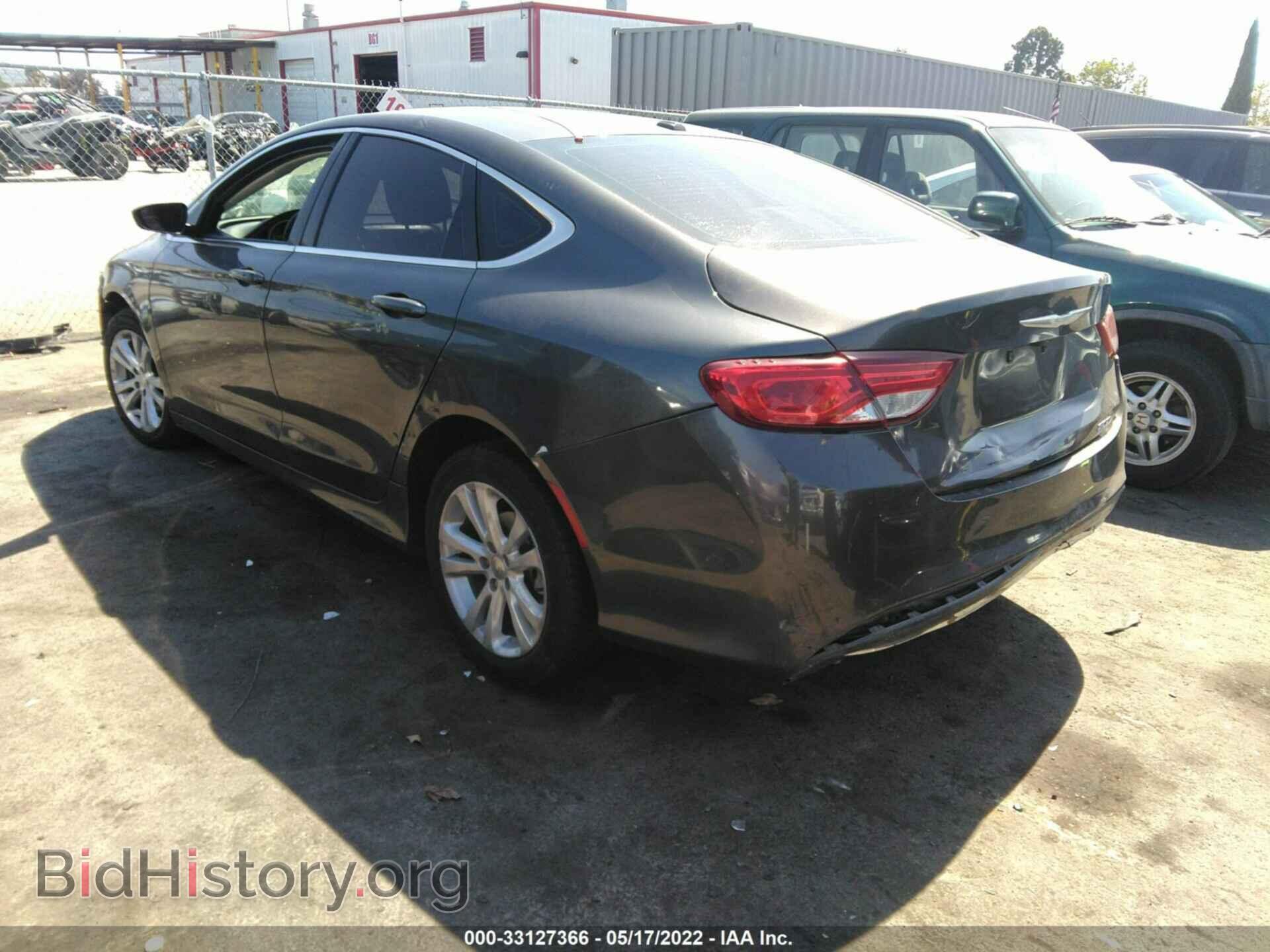 2016 CHRYSLER 200 - VIN: 1C3CCCAB1GN127590 - Фото 3