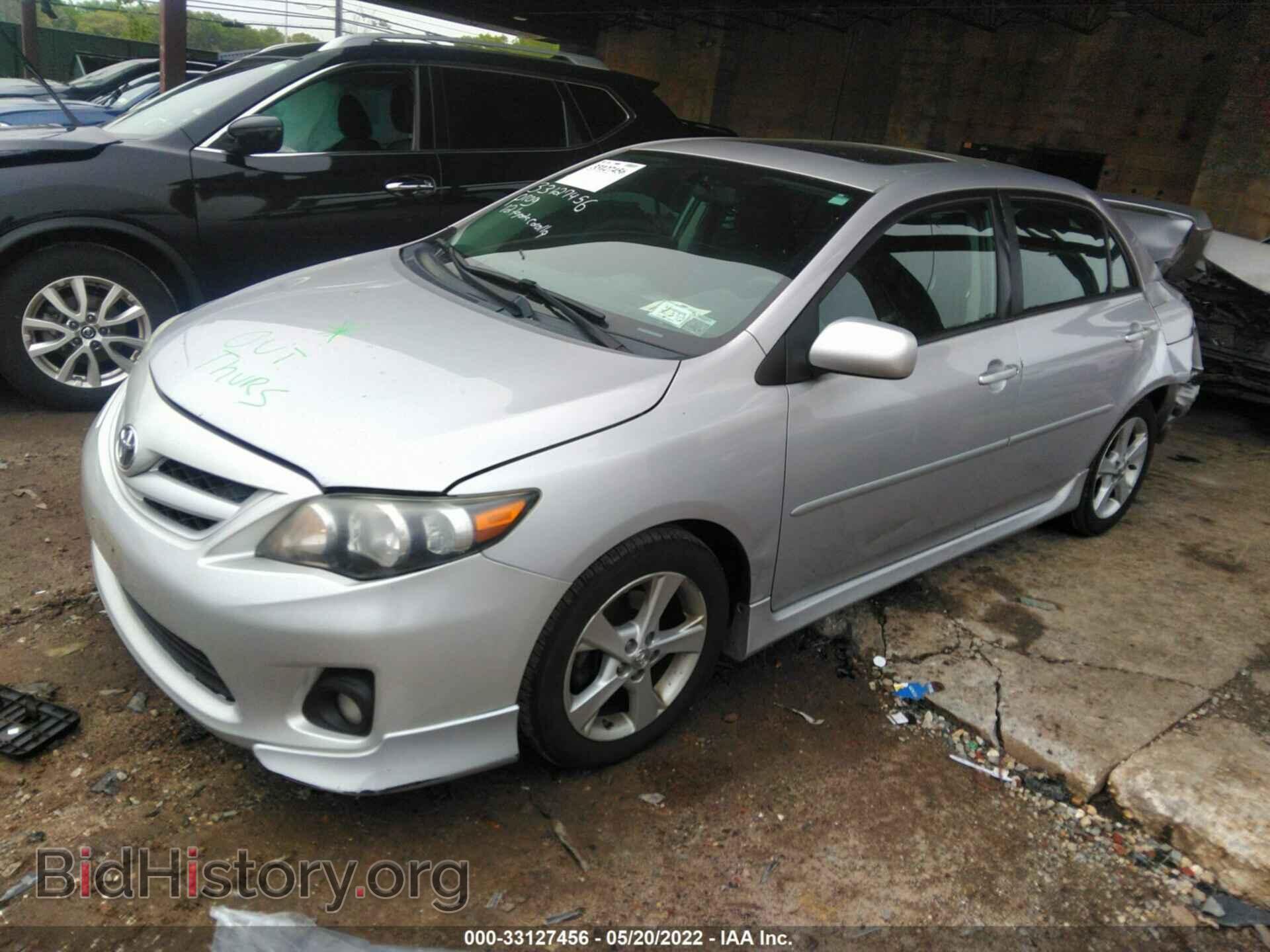 2012 TOYOTA COROLLA - VIN: 2T1BU4EEXCC887125 - Фото 2
