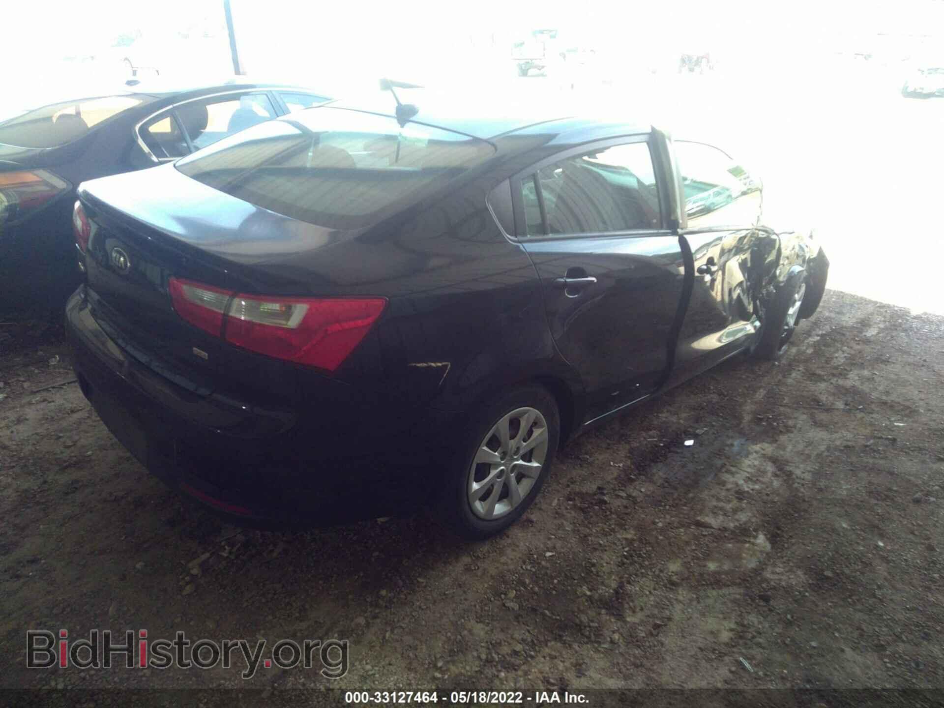 2014 KIA RIO - VIN: KNADM4A3XE6345074 - Фото 4