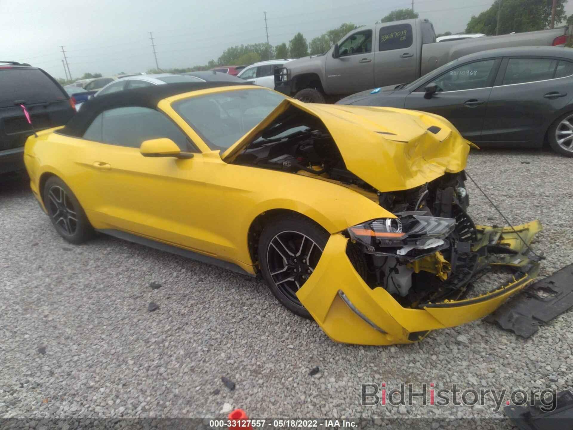 Photo 1FATP8UH7J5133629 - FORD MUSTANG 2018