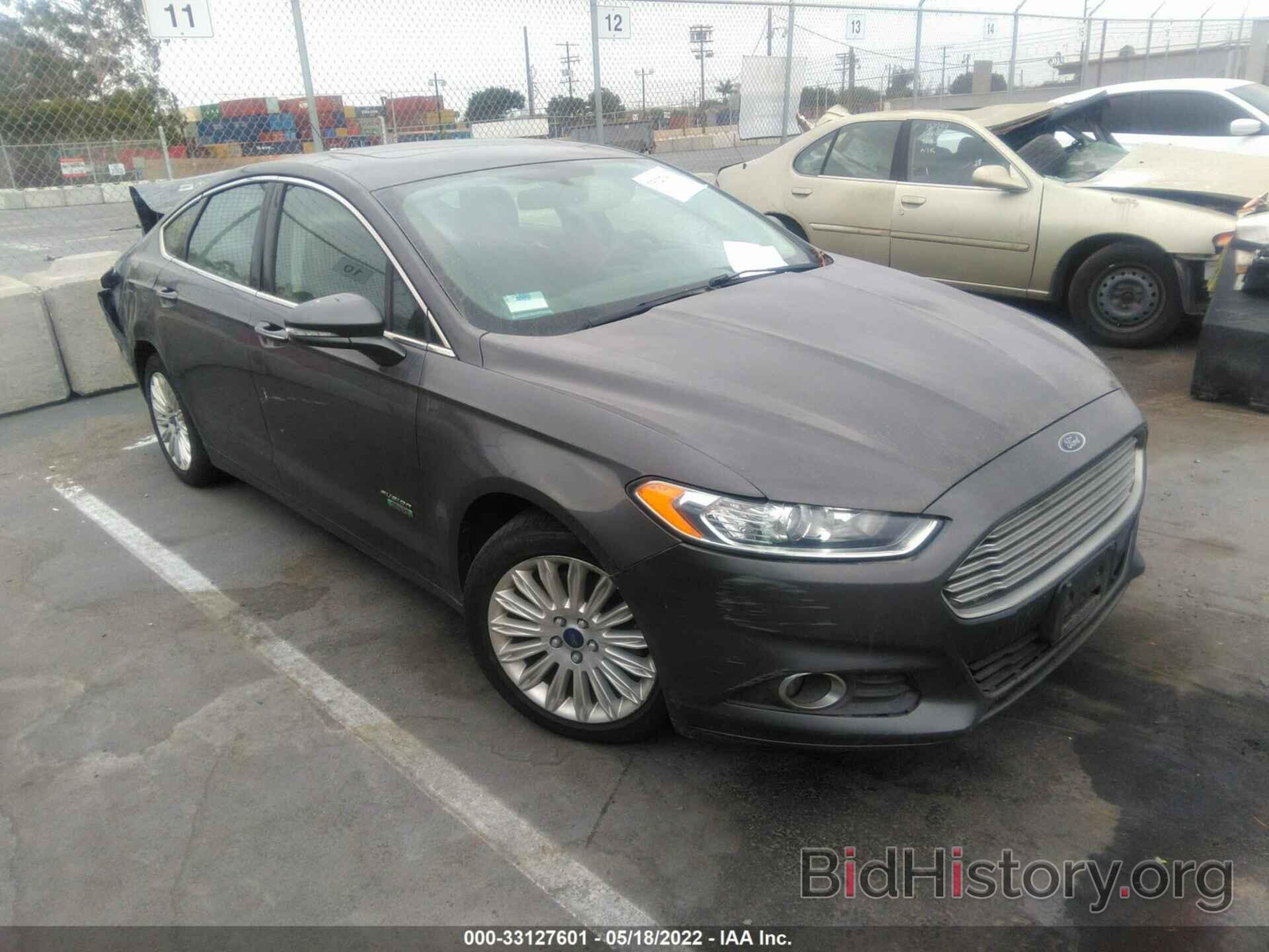 Photo 3FA6P0PU4FR264867 - FORD FUSION ENERGI 2015