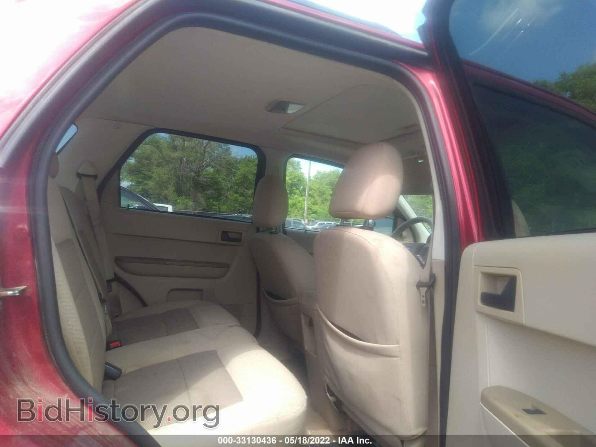 2008 FORD ESCAPE - VIN: 1FMCU93158KE82843 - Фото 8