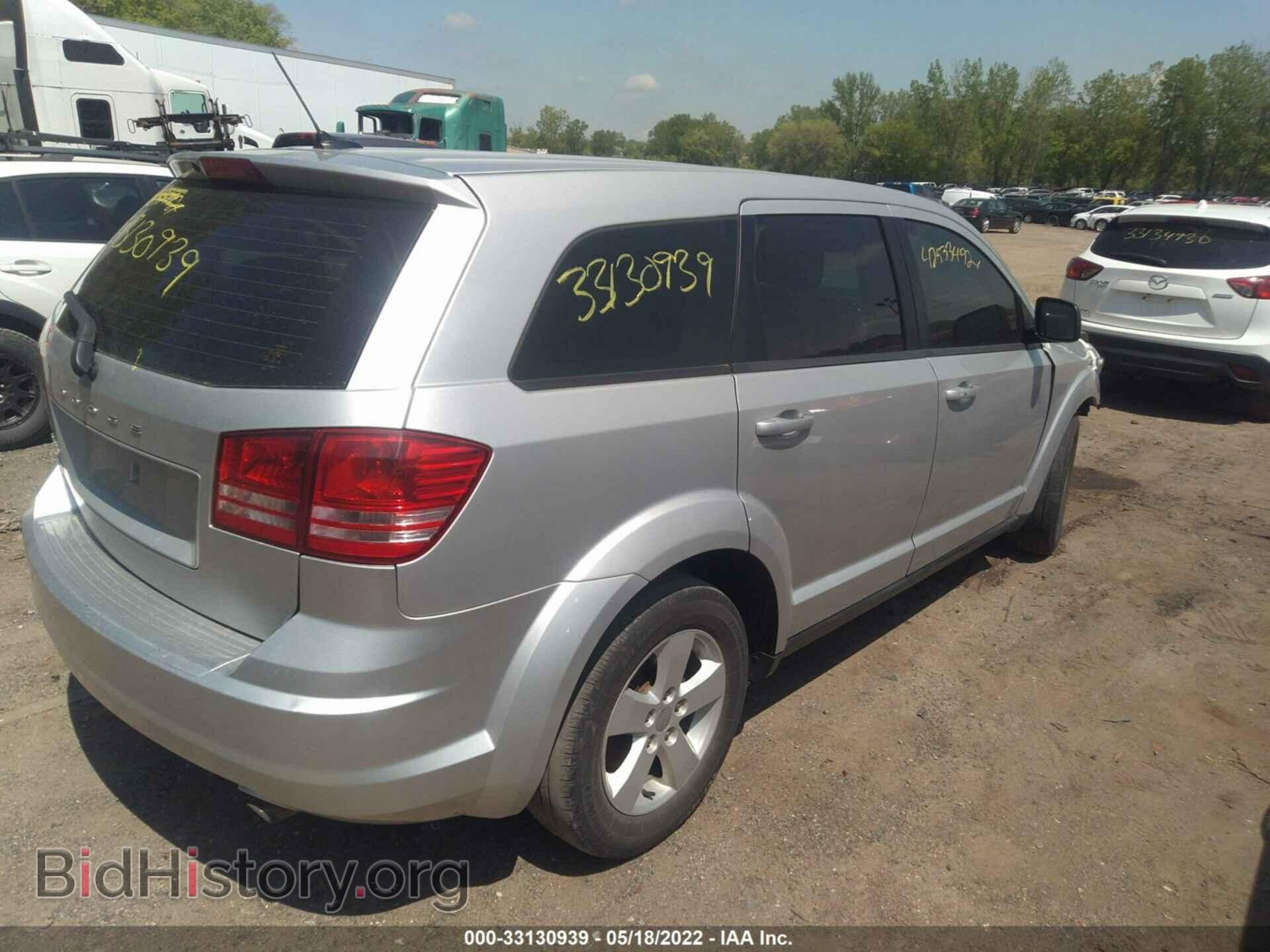 2013 DODGE JOURNEY - VIN: 3C4PDCAB8DT610564 - Фото 4