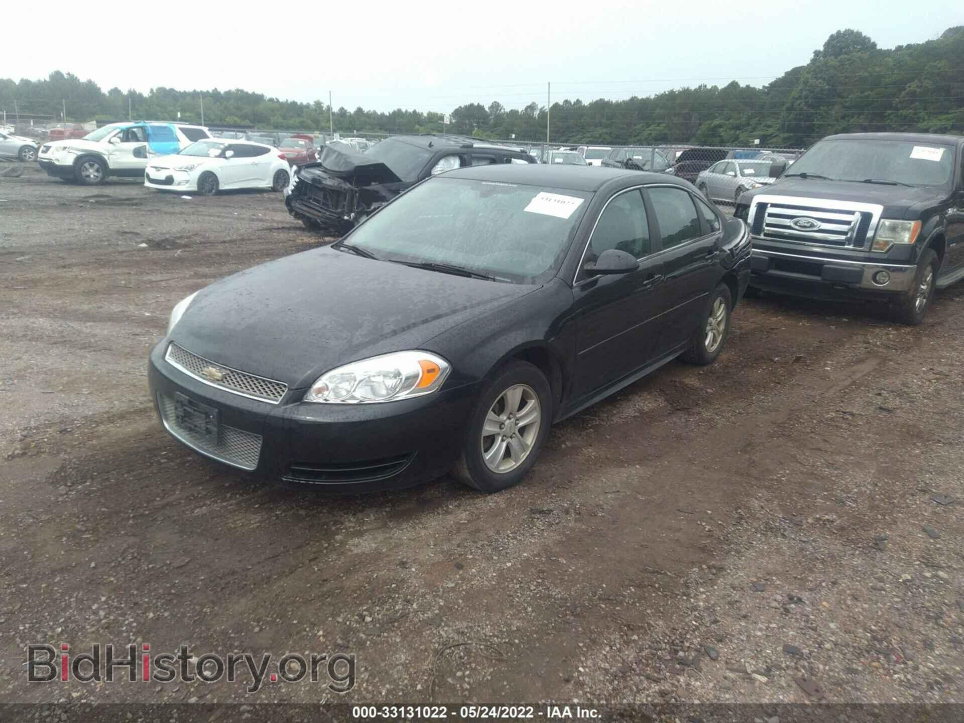 2012 CHEVROLET IMPALA - VIN: 2G1WF5E31C1250079 - Фото 2