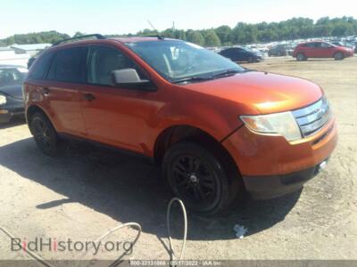 2007 Ford EDGE SE, orange — VIN 2FMDK36CX7BA86419, IAAI