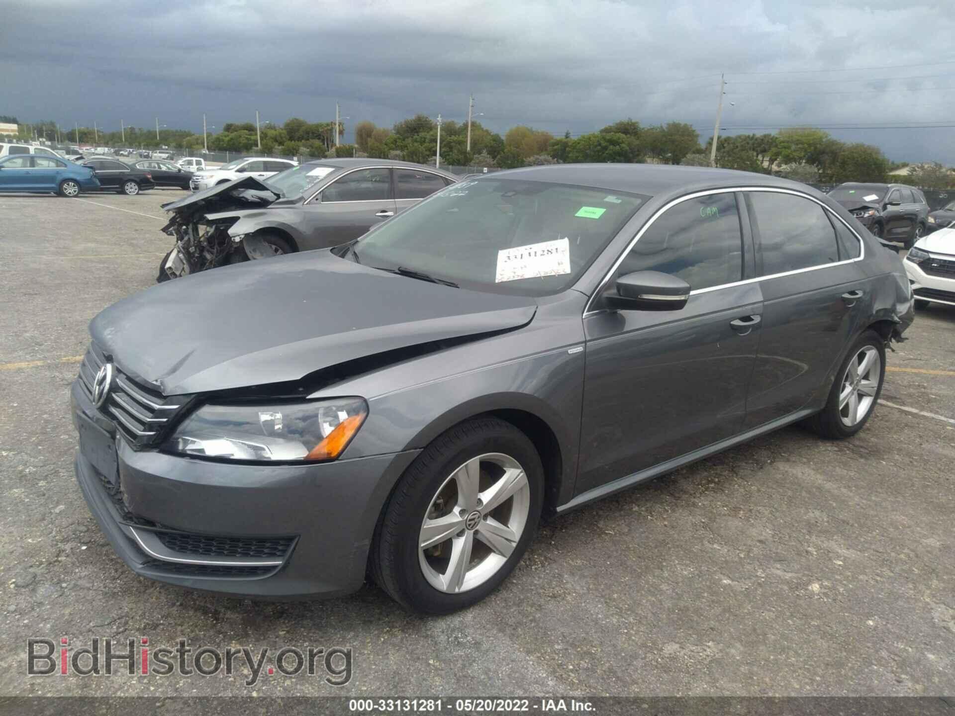 2014 VOLKSWAGEN PASSAT - VIN: 1VWAT7A33EC025989 - Фото 2