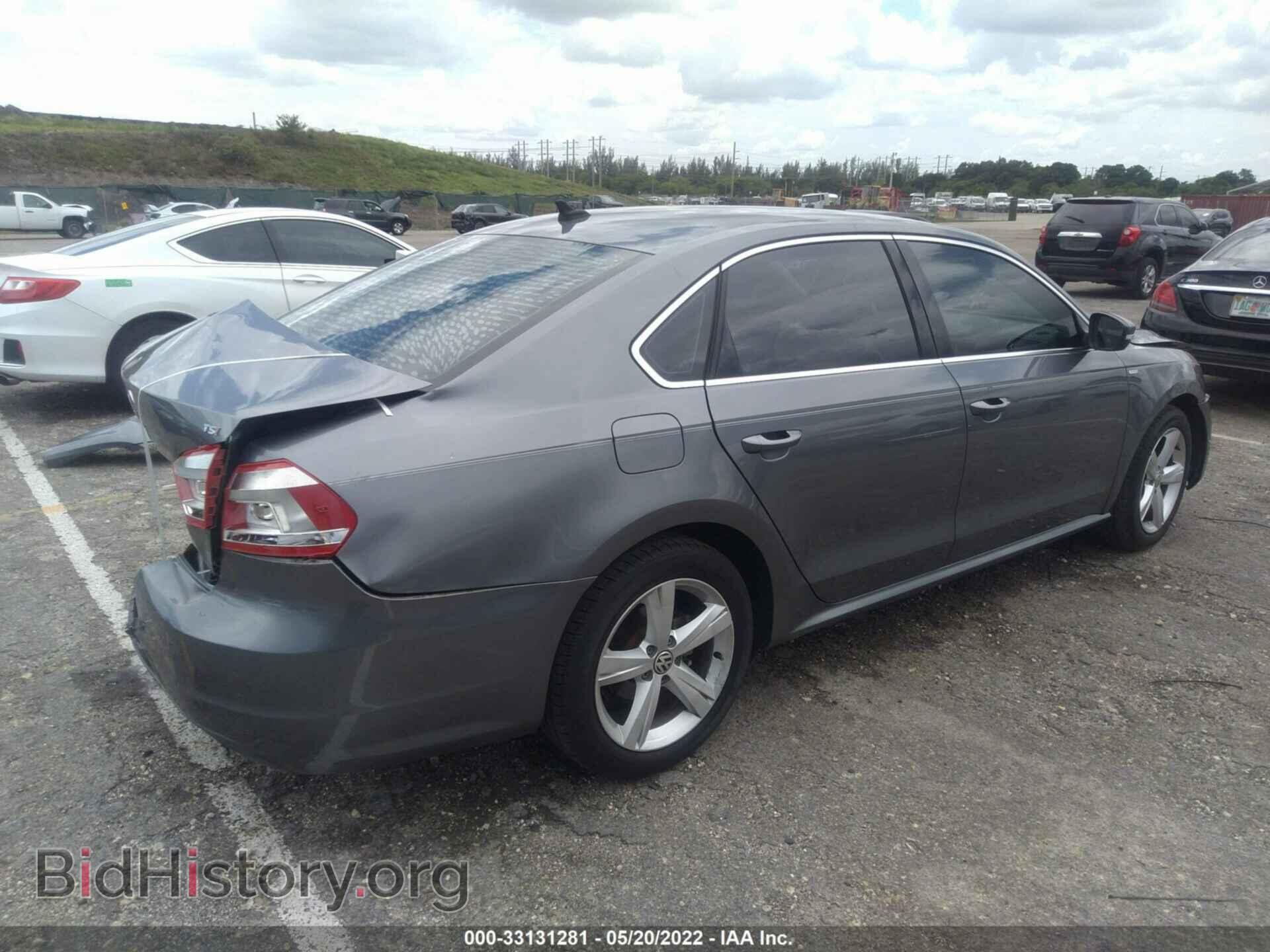 2014 VOLKSWAGEN PASSAT - VIN: 1VWAT7A33EC025989 - Фото 4