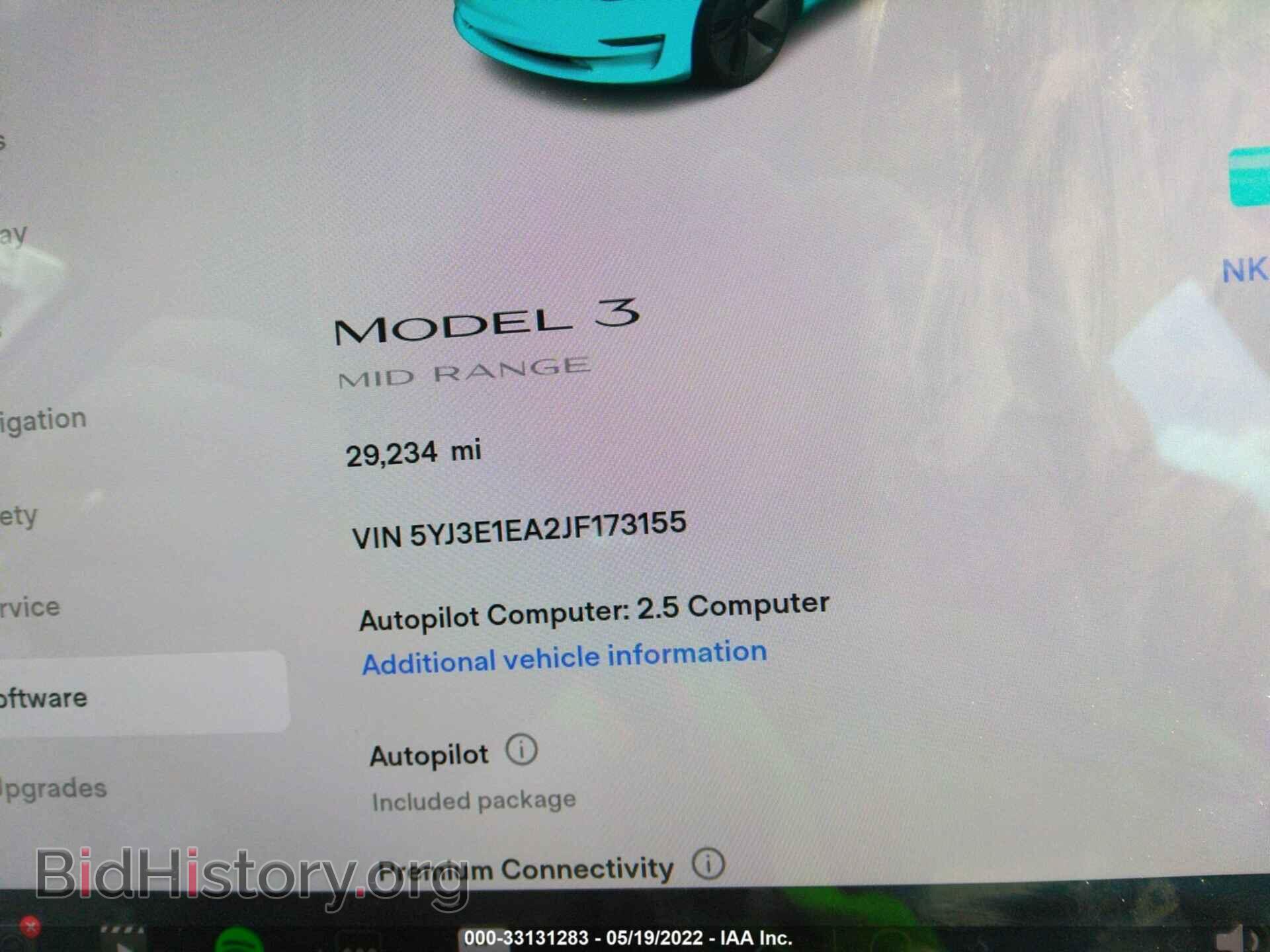 2018 TESLA MODEL 3 - VIN: 5YJ3E1EA2JF173155 - Photo 7