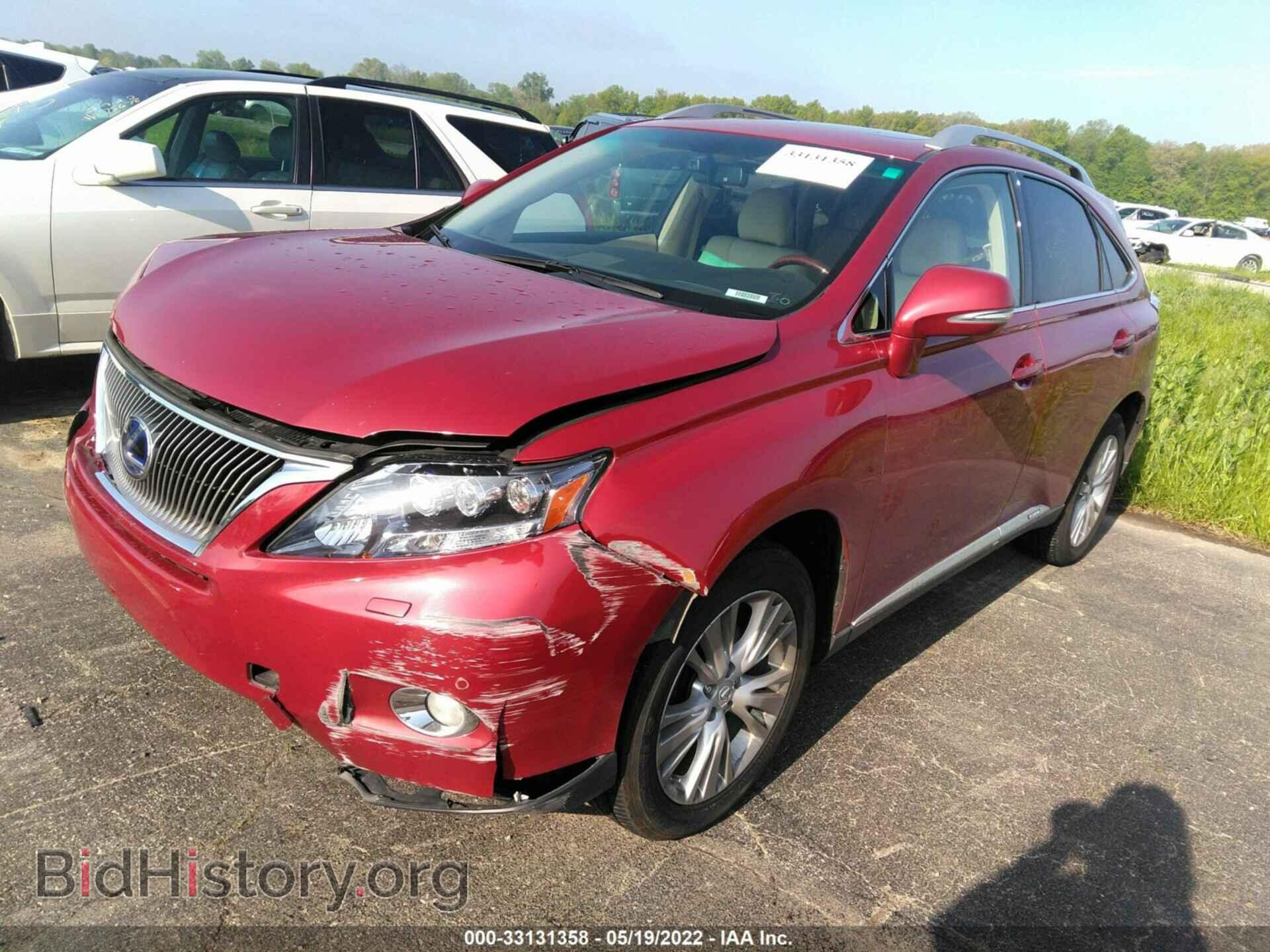 2010 LEXUS RX 450H - VIN: JTJBC1BA5A2018010 - Фото 2