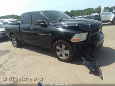 2012 RAM 1500 Express, черный — VIN 1C6RD6FTXCS131176, IAAI