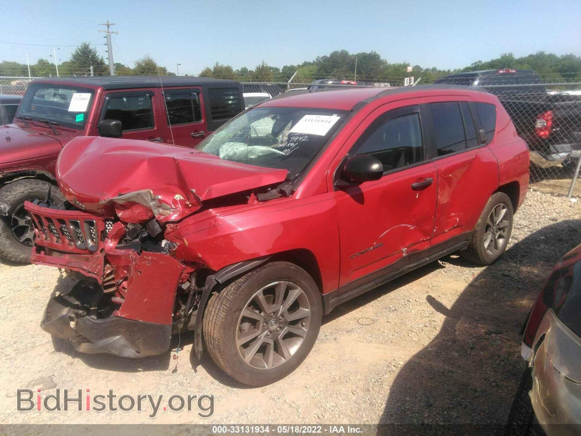 2017 JEEP COMPASS - VIN: 1C4NJCBA0HD185942 - Фото 2