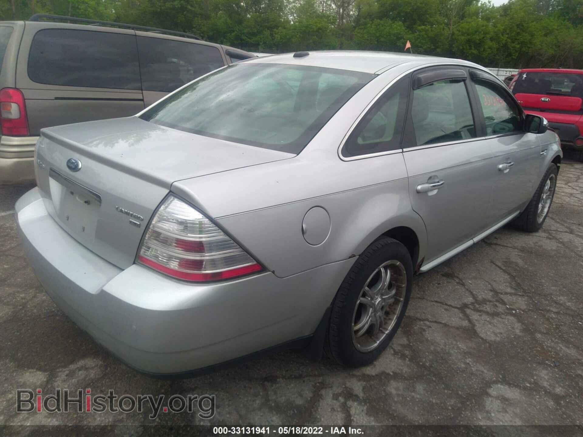 2009 FORD TAURUS - VIN: 1FAHP28W49G126682 - Фото 4