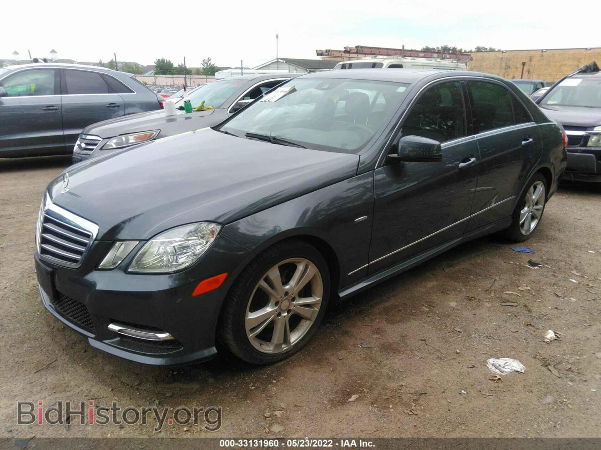2012 MERCEDES-BENZ E-CLASS - VIN: WDDHF8JB9CA626604 - Фото 2