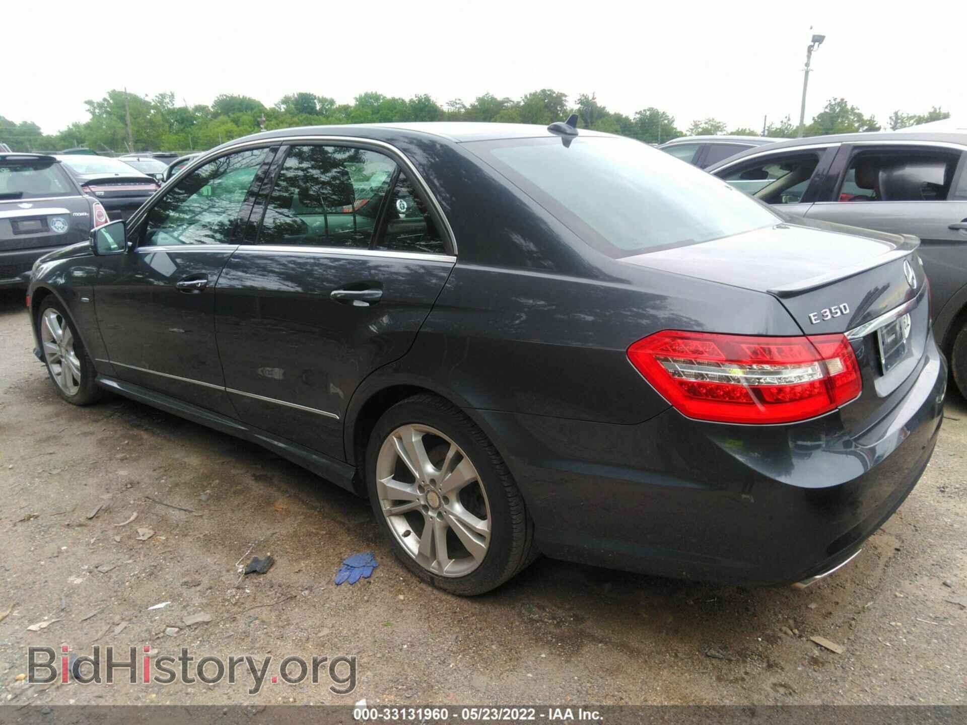 2012 MERCEDES-BENZ E-CLASS - VIN: WDDHF8JB9CA626604 - Фото 3