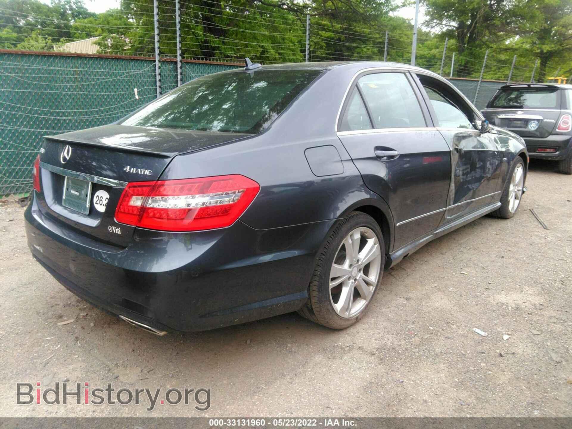 2012 MERCEDES-BENZ E-CLASS - VIN: WDDHF8JB9CA626604 - Фото 4
