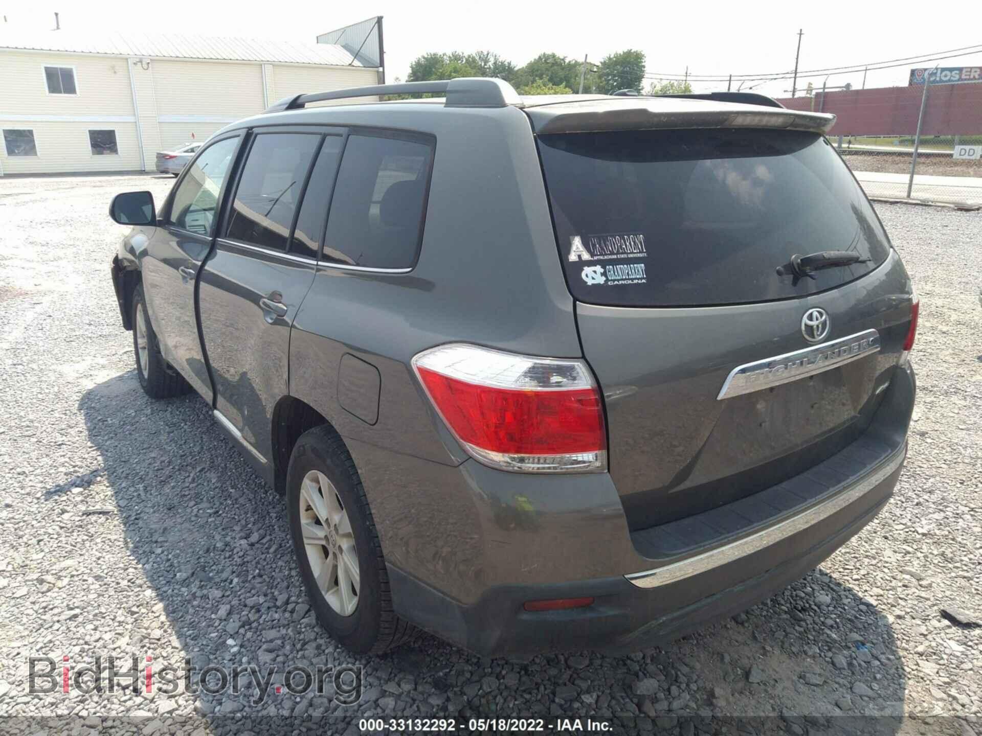 2011 TOYOTA HIGHLANDER - VIN: 5TDBK3EH3BS064665 - Фото 3