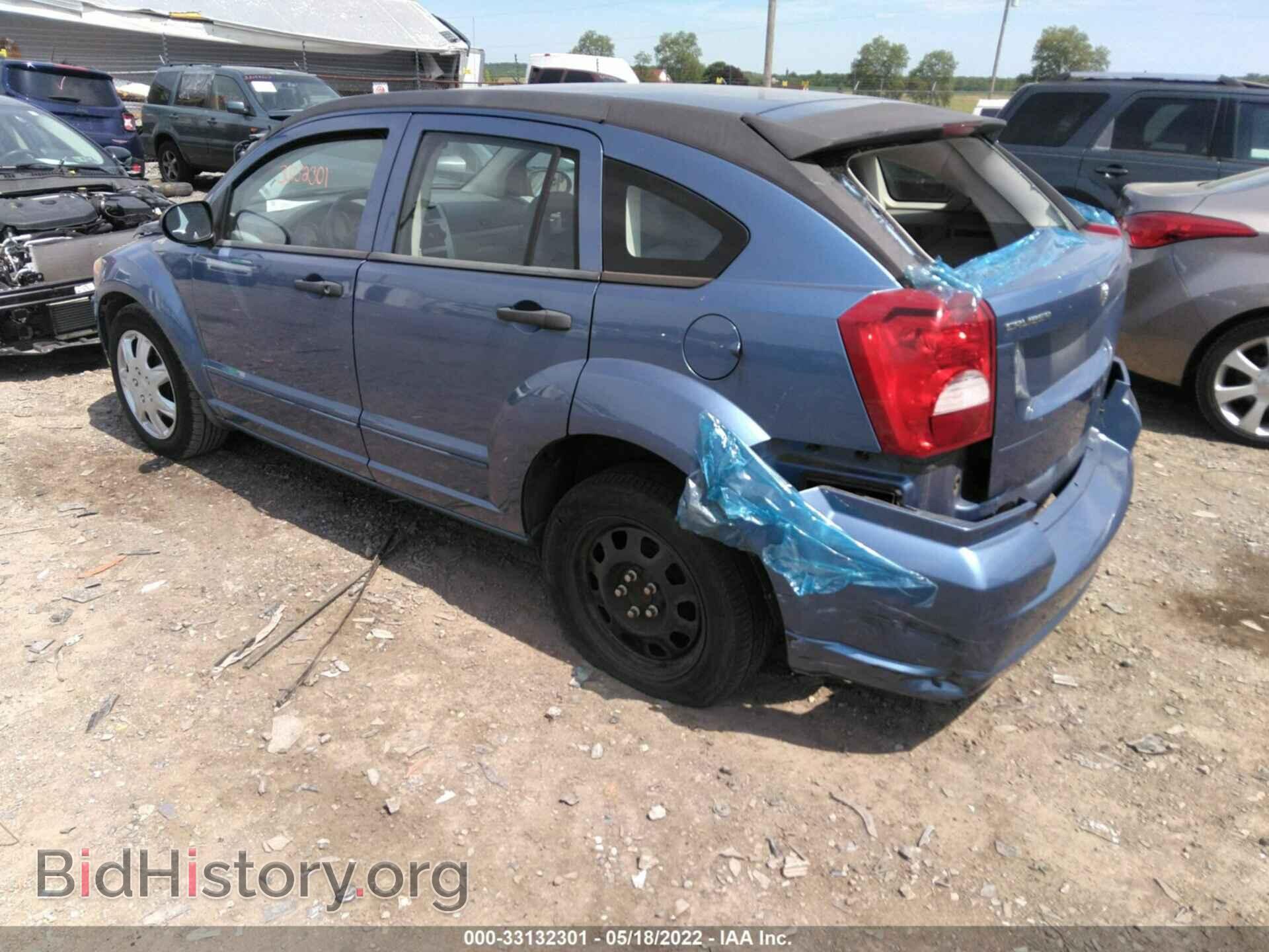 2007 DODGE CALIBER - VIN: 1B3HB48B07D374574 - Фото 3
