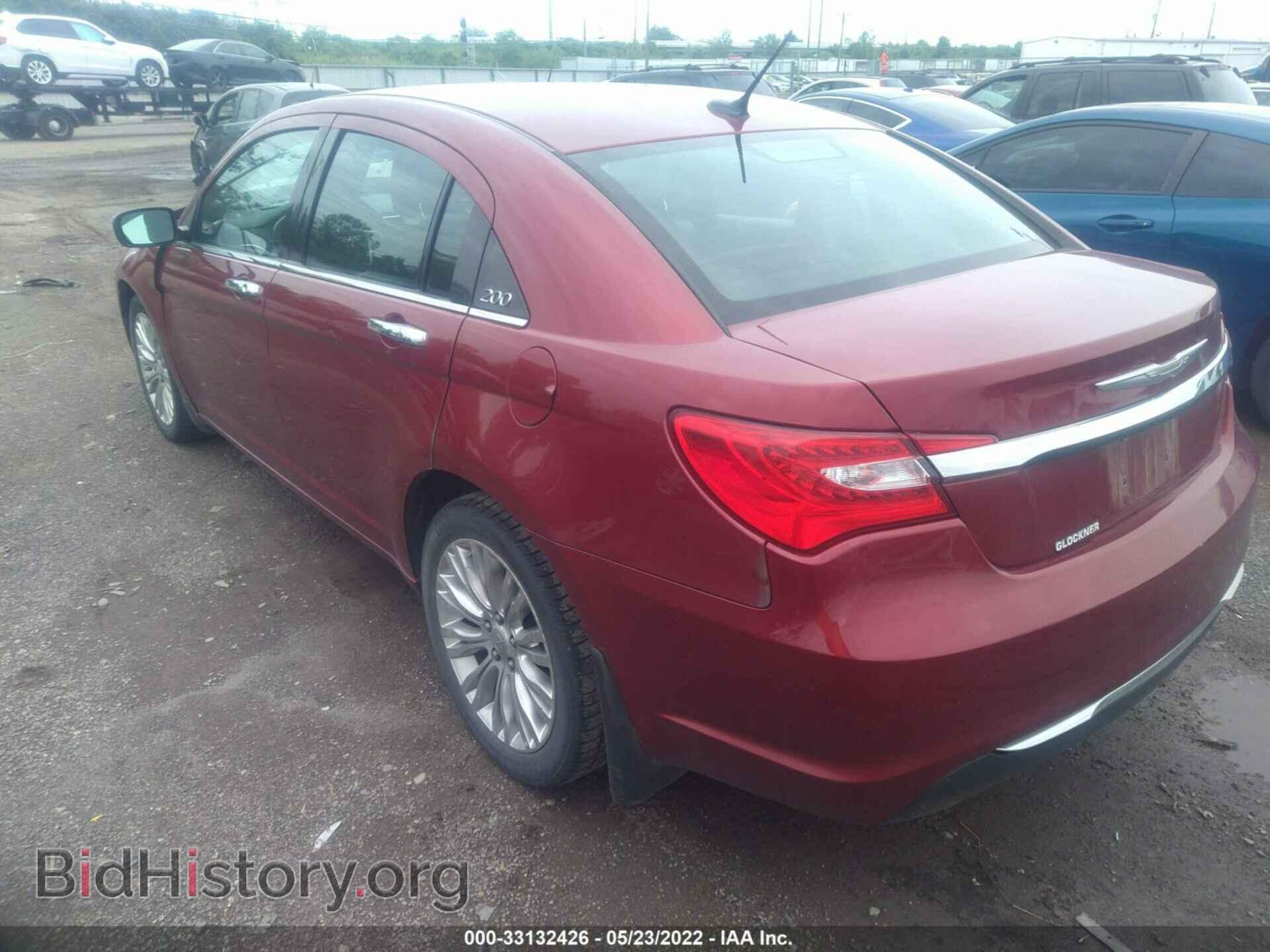 2012 CHRYSLER 200 - VIN: 1C3CCBCG7CN160543 - Фото 3