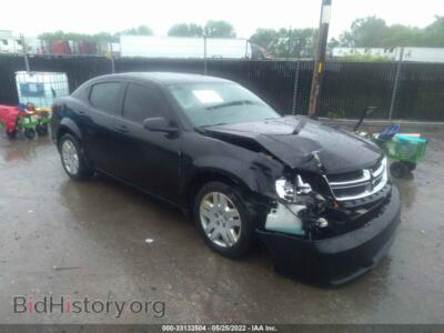 2013 Dodge AVENGER SE, black — VIN 1C3CDZAB7DN677386, IAAI