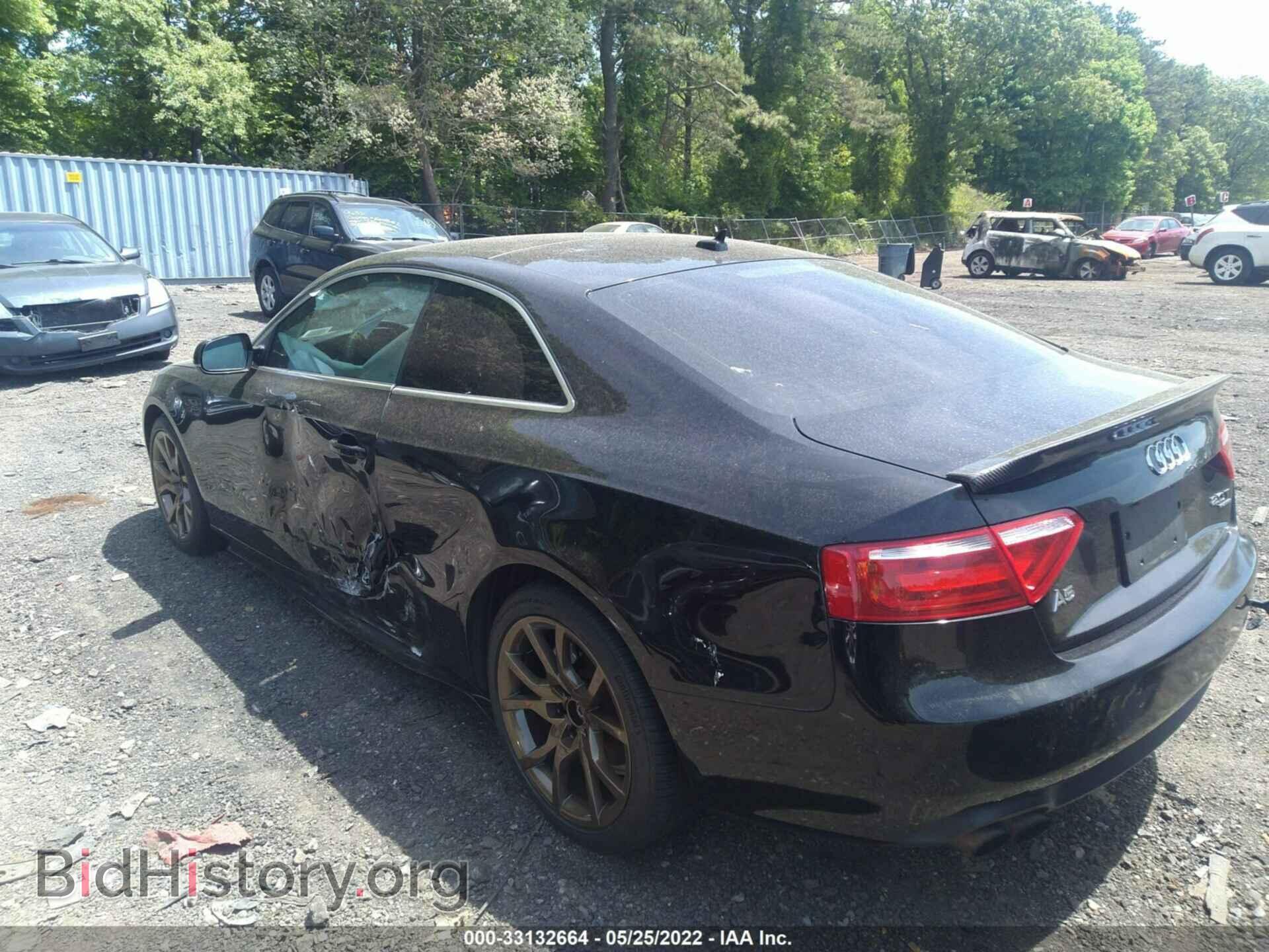 2012 AUDI A5 - VIN: WAUCFAFR3CA001064 - Photo 3