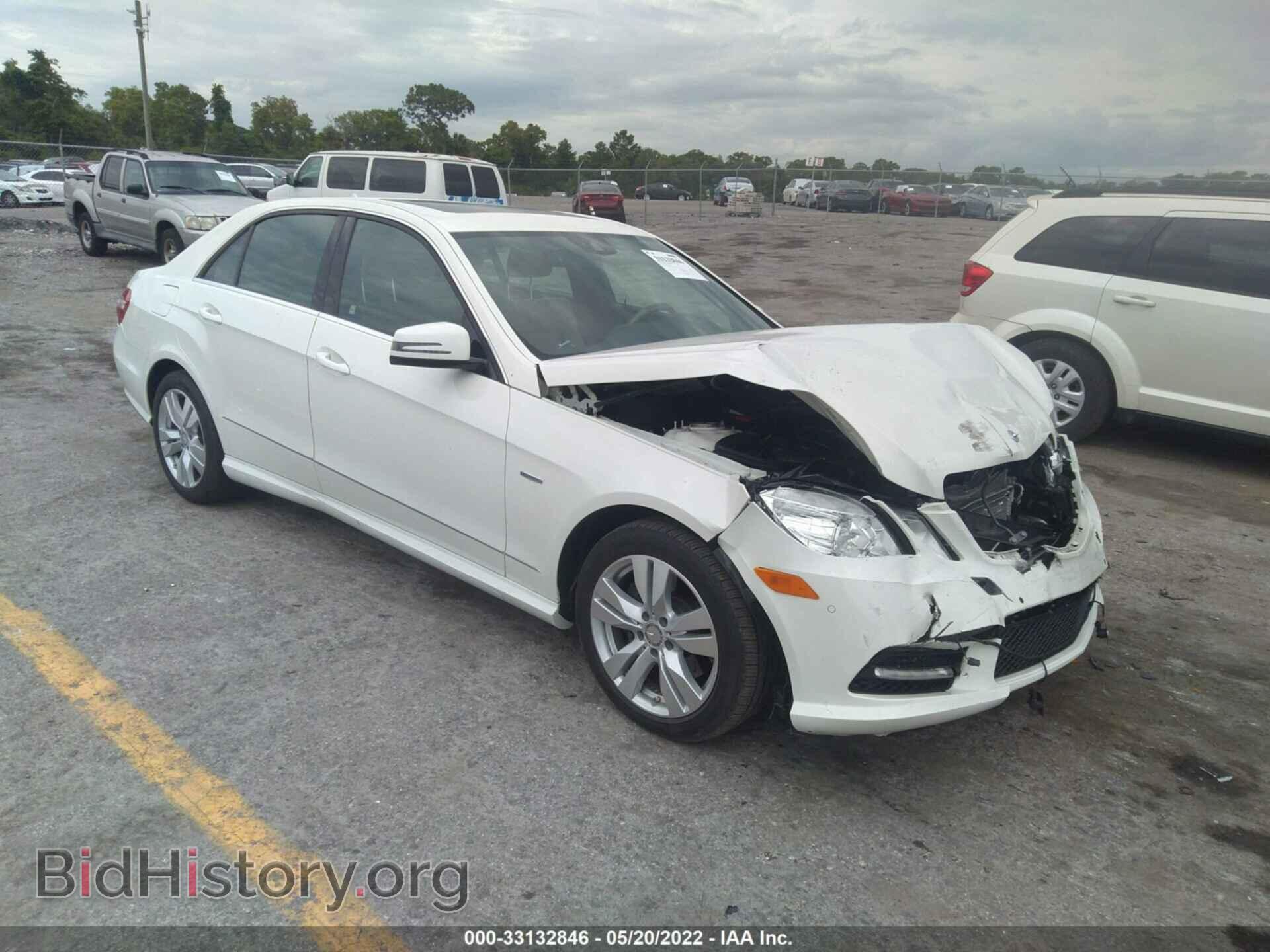 Photo WDDHF2EB4CA531164 - MERCEDES-BENZ E-CLASS 2012