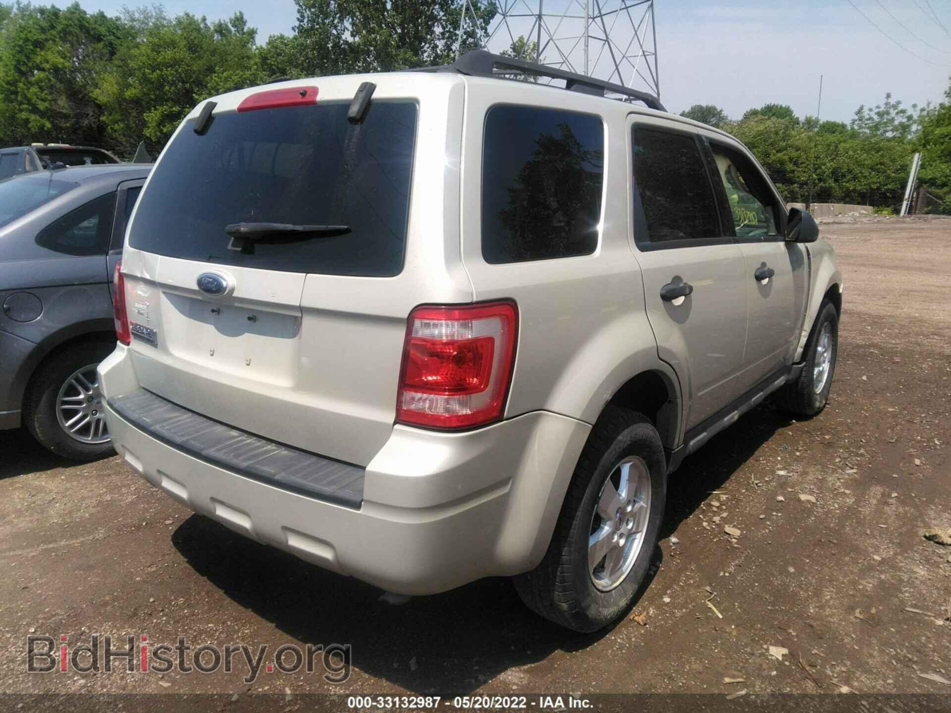 2009 FORD ESCAPE - VIN: 1FMCU03799KB28566 - Фото 4