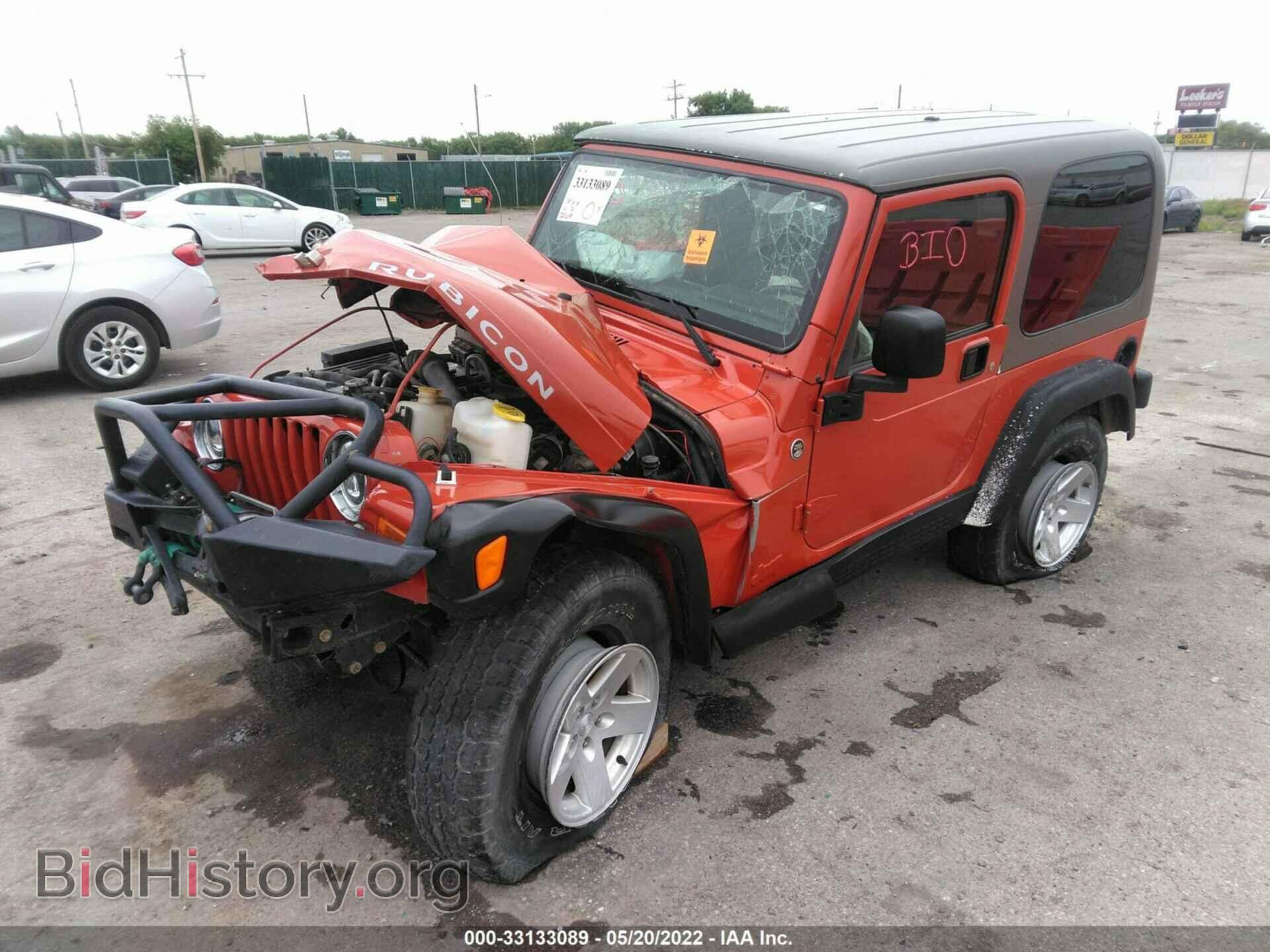2006 JEEP WRANGLER - VIN: 1J4FA69S56P788413 - Фото 2