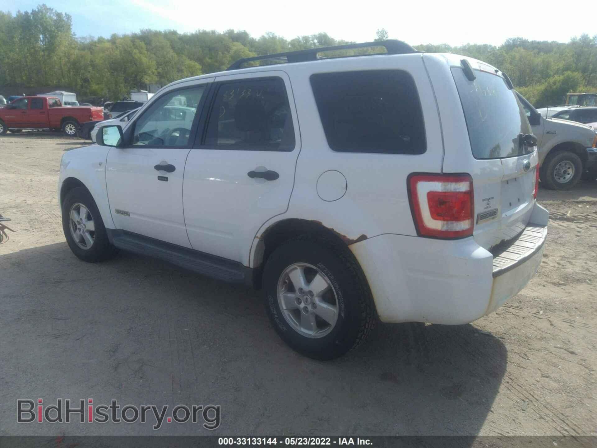 2008 FORD ESCAPE - VIN: 1FMCU93108KD49102 - Фото 3