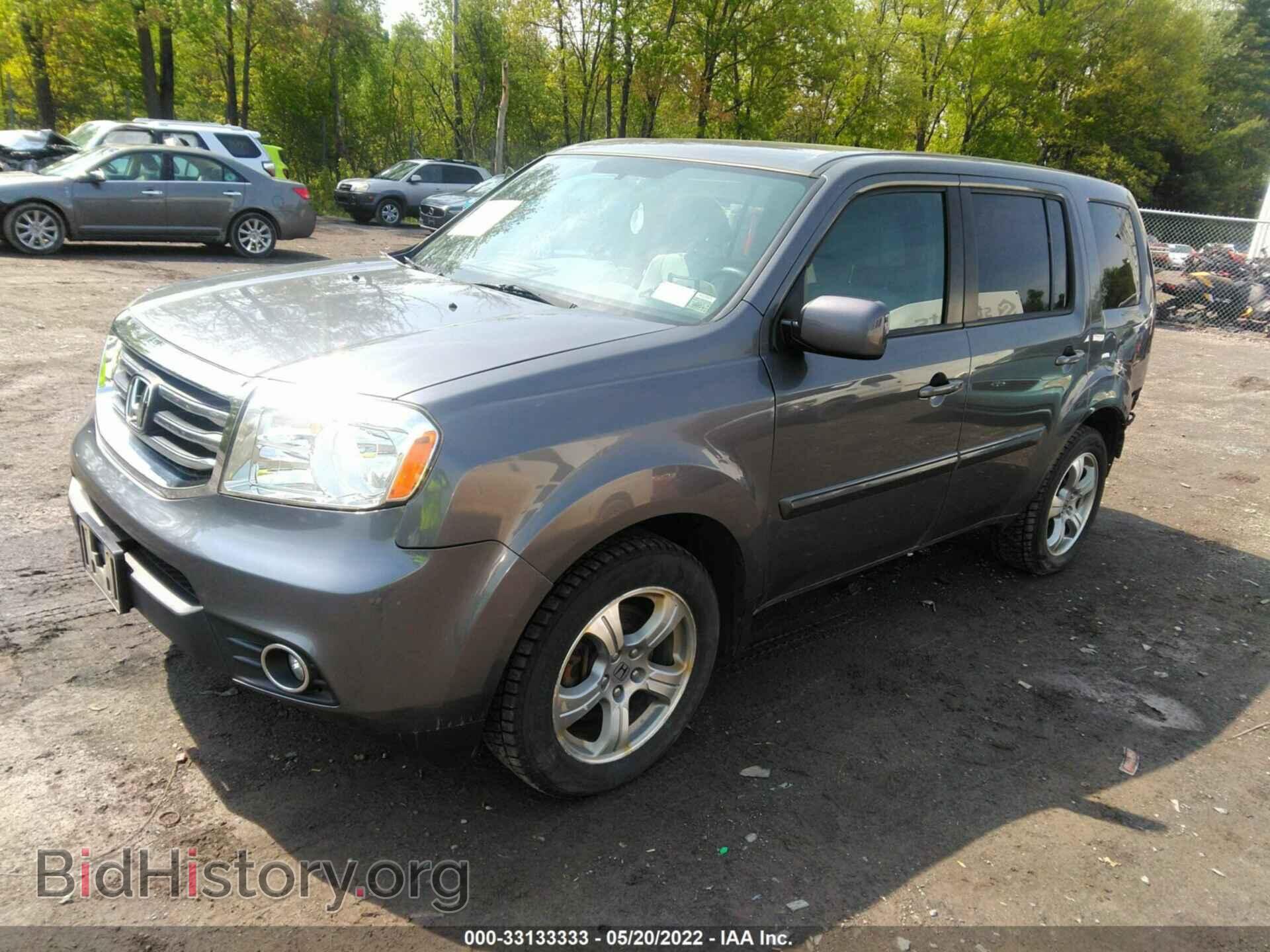 2014 HONDA PILOT - VIN: 5FNYF4H49EB033720 - Фото 2