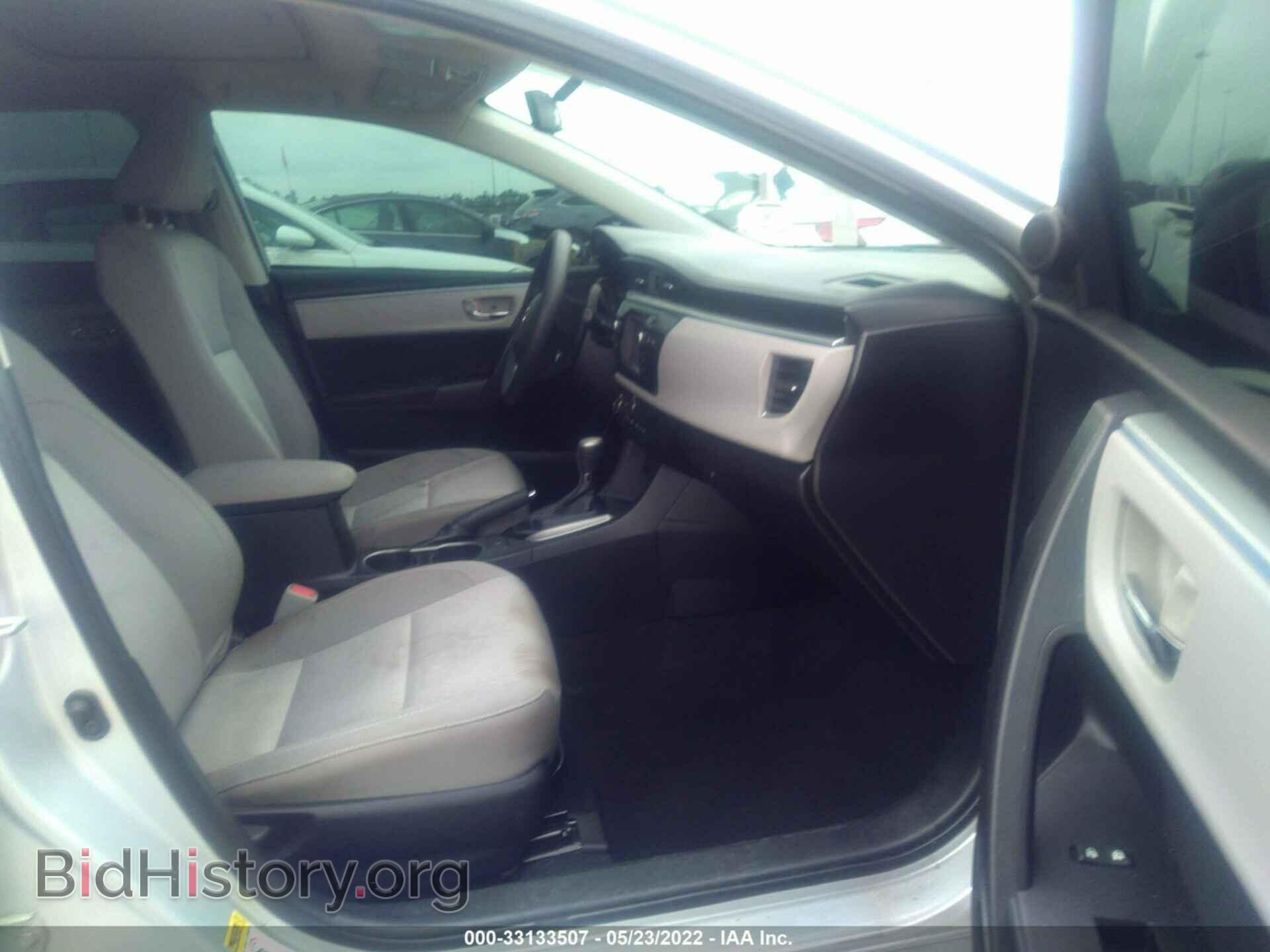 2014 TOYOTA COROLLA - VIN: 2T1BURHEXEC067851 - Фото 5