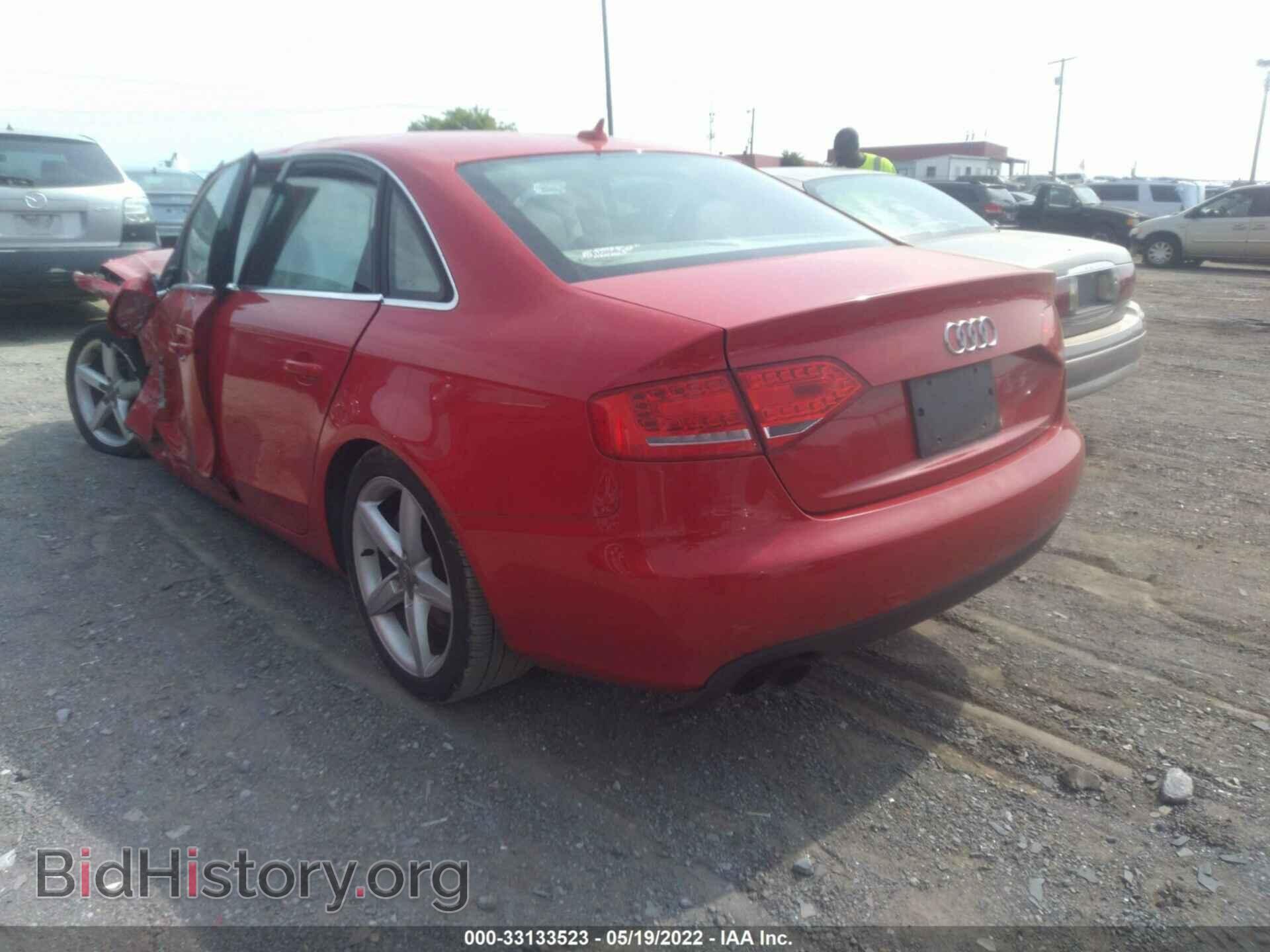 2011 AUDI A4 - VIN: WAUEFAFL9BN044514 - Фото 3