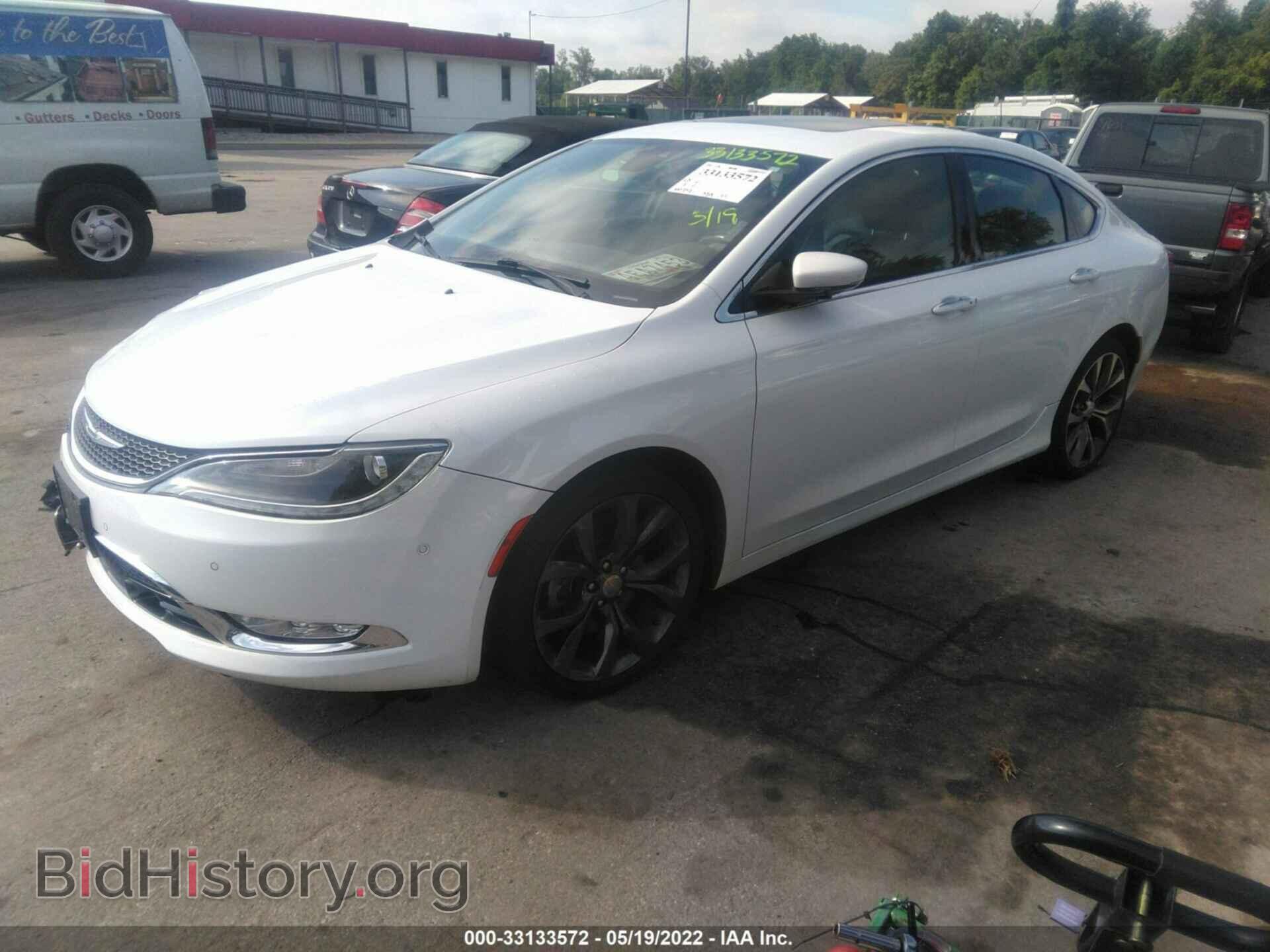 2015 CHRYSLER 200 - VIN: 1C3CCCCB2FN651312 - Фото 2
