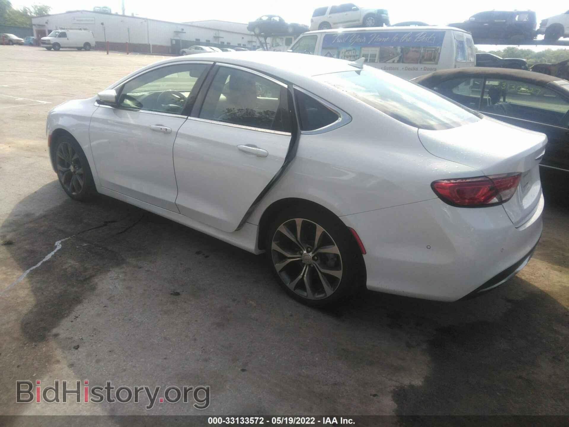 2015 CHRYSLER 200 - VIN: 1C3CCCCB2FN651312 - Фото 3
