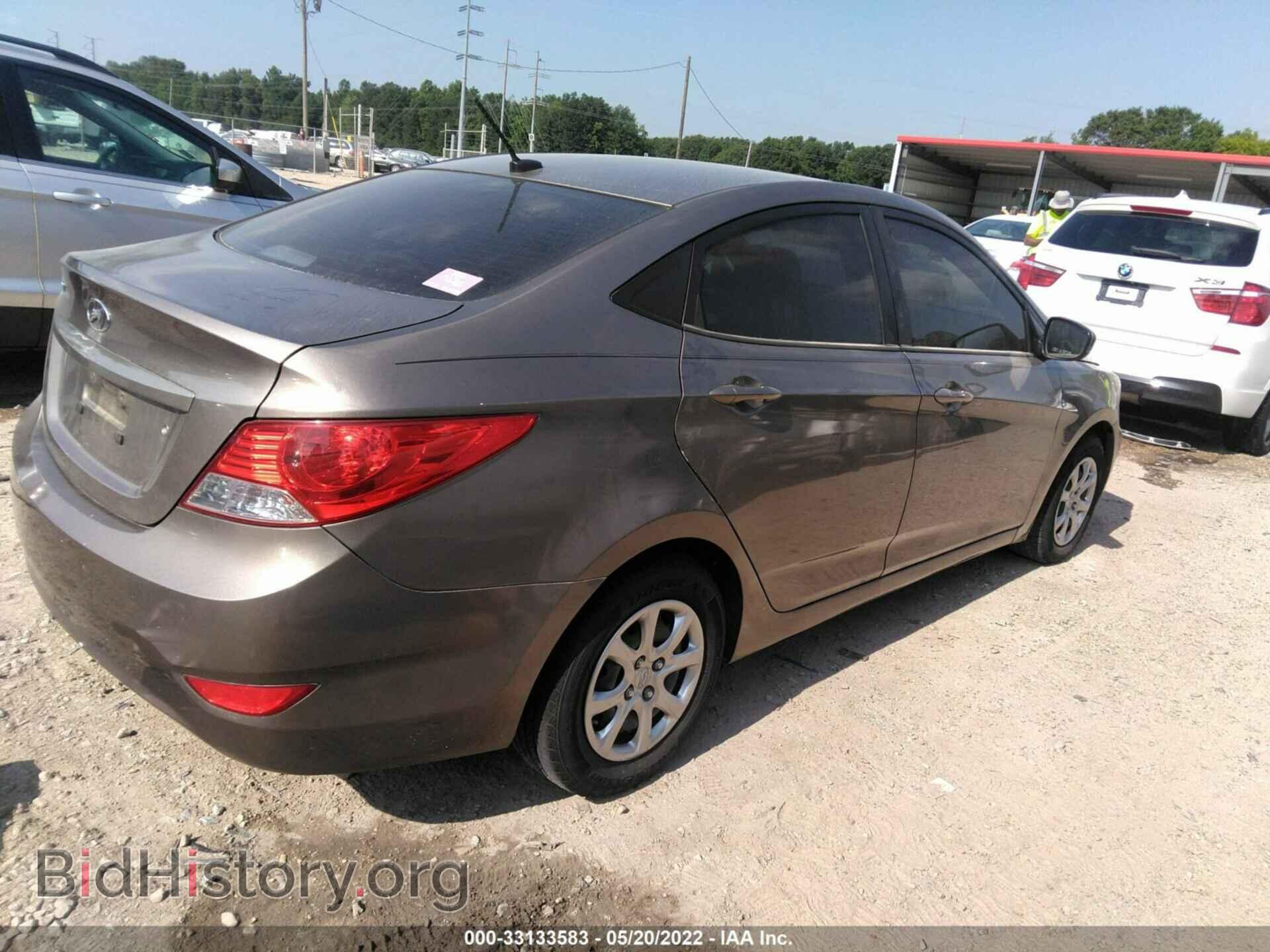 2013 HYUNDAI ACCENT - VIN: KMHCT4AE8DU358866 - Фото 4