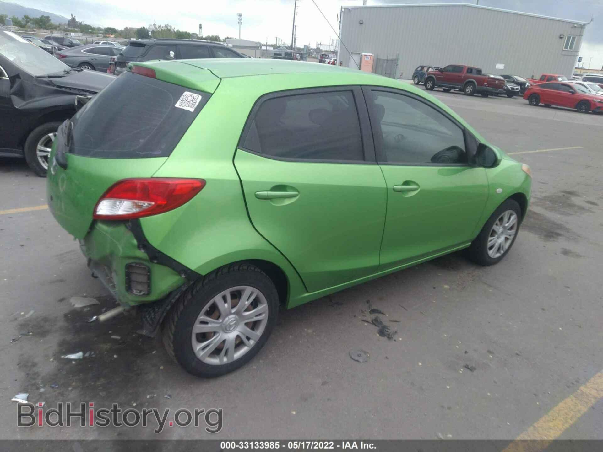 2013 MAZDA MAZDA2 - VIN: JM1DE1KY7D0163455 - Фото 4