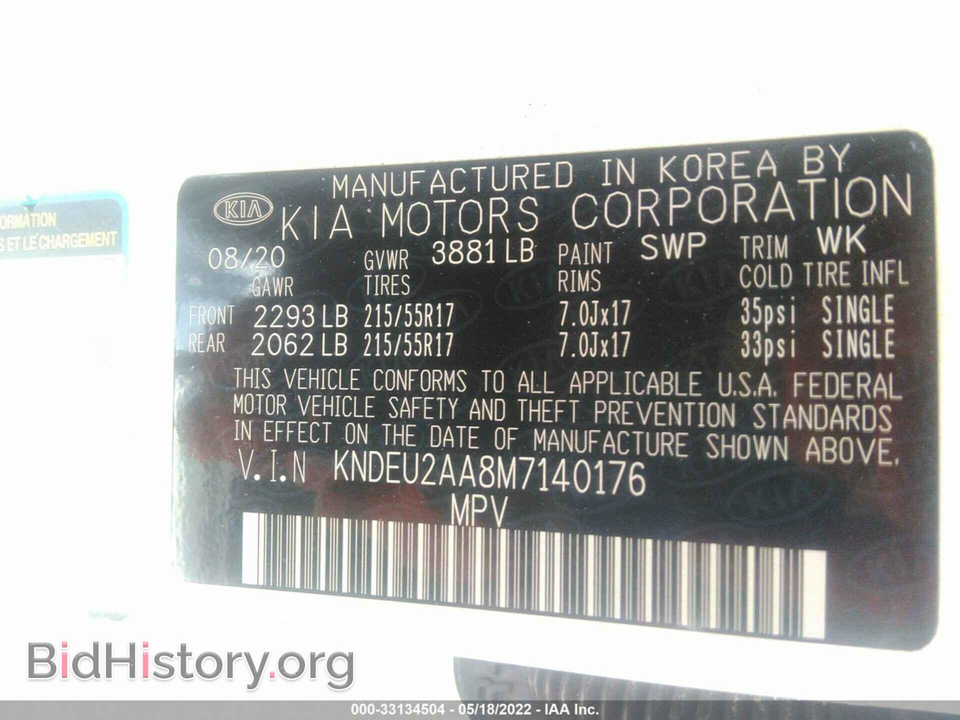 2021 KIA SELTOS - VIN: KNDEU2AA8M7140176 - Photo 9