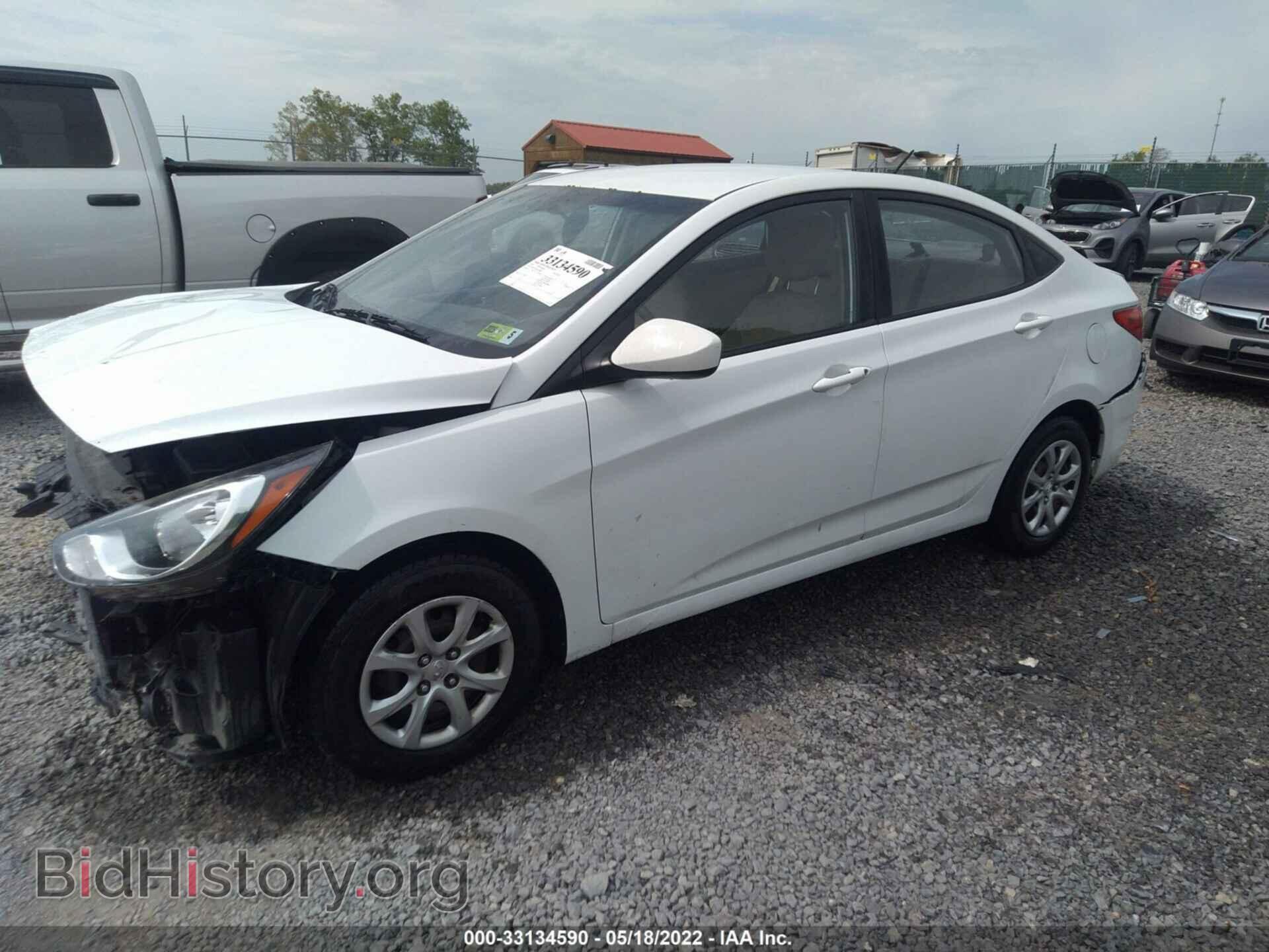 2013 HYUNDAI ACCENT - VIN: KMHCT4AE8DU398154 - Фото 2