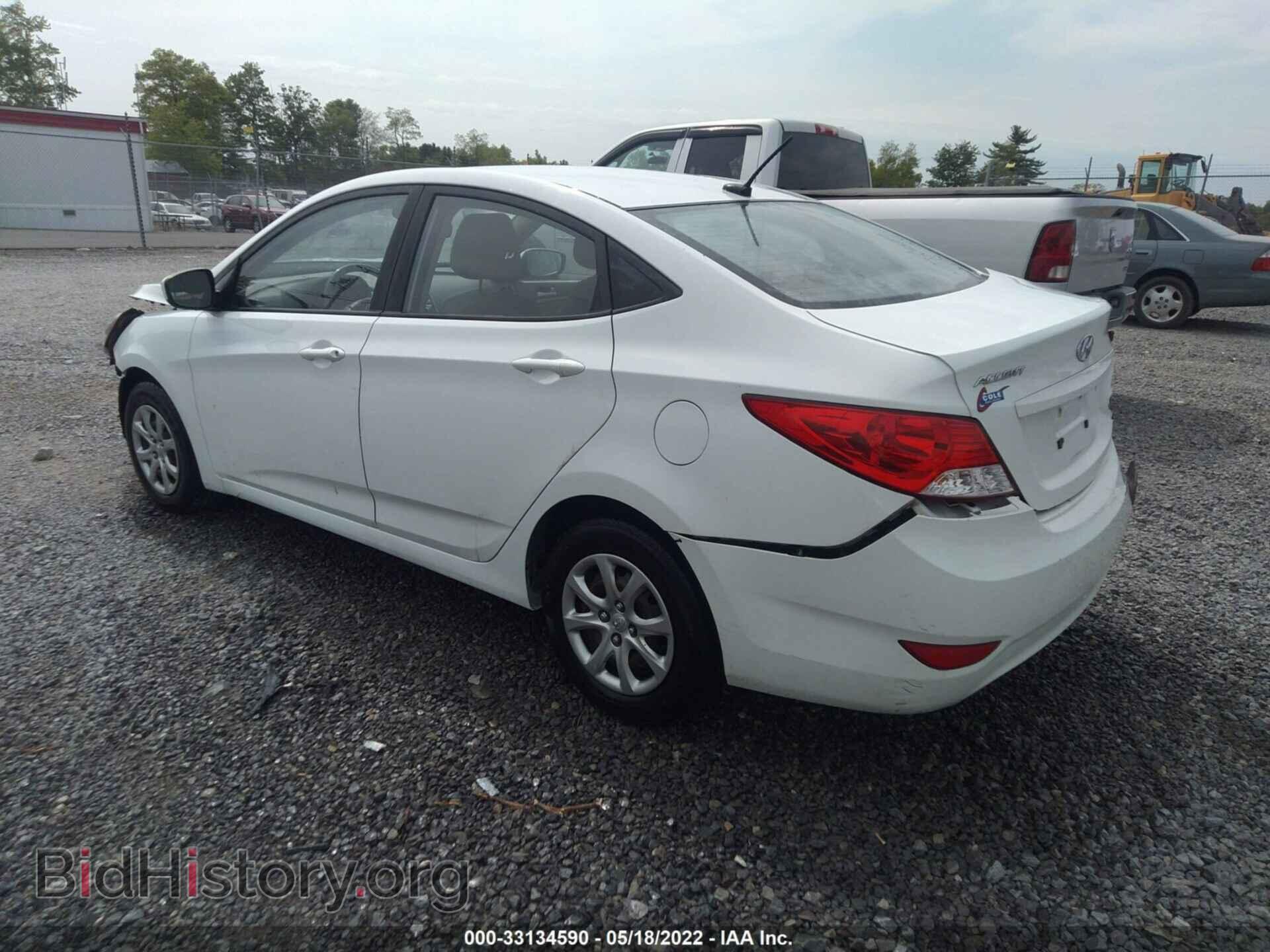 2013 HYUNDAI ACCENT - VIN: KMHCT4AE8DU398154 - Фото 3