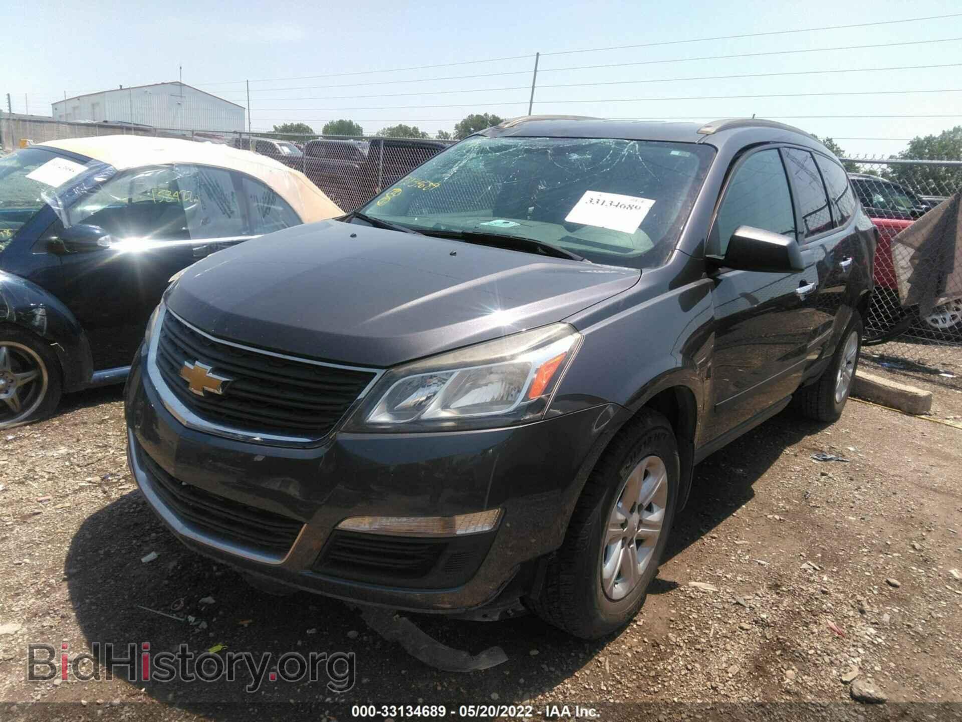 2013 CHEVROLET TRAVERSE - VIN: 1GNKRFEDXDJ102975 - Фото 2