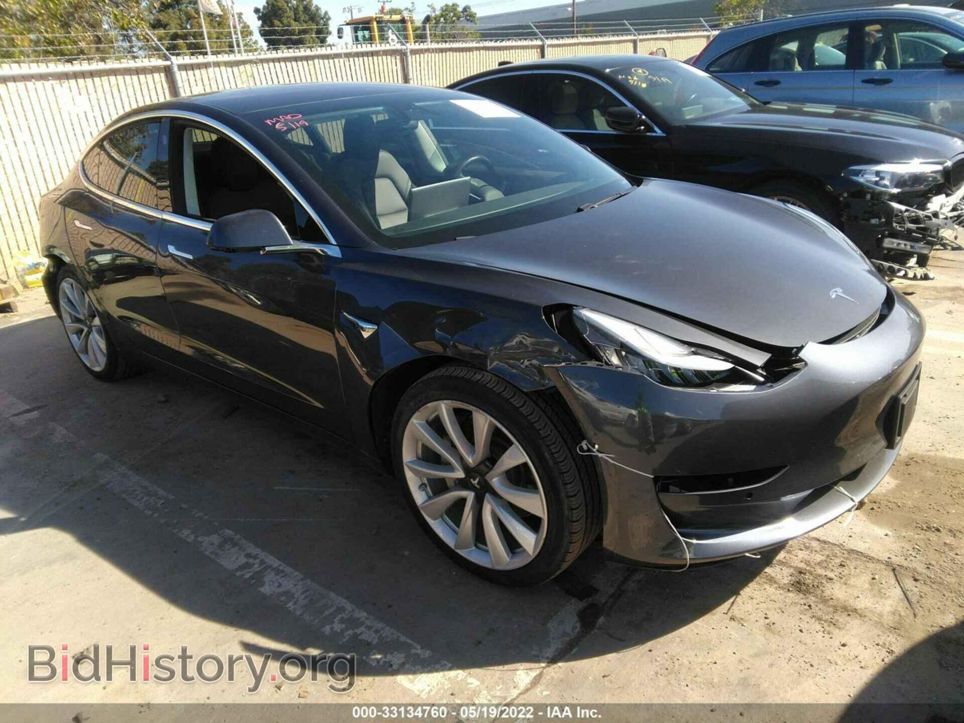 Photo 5YJ3E1EA4JF102149 - TESLA MODEL 3 2018