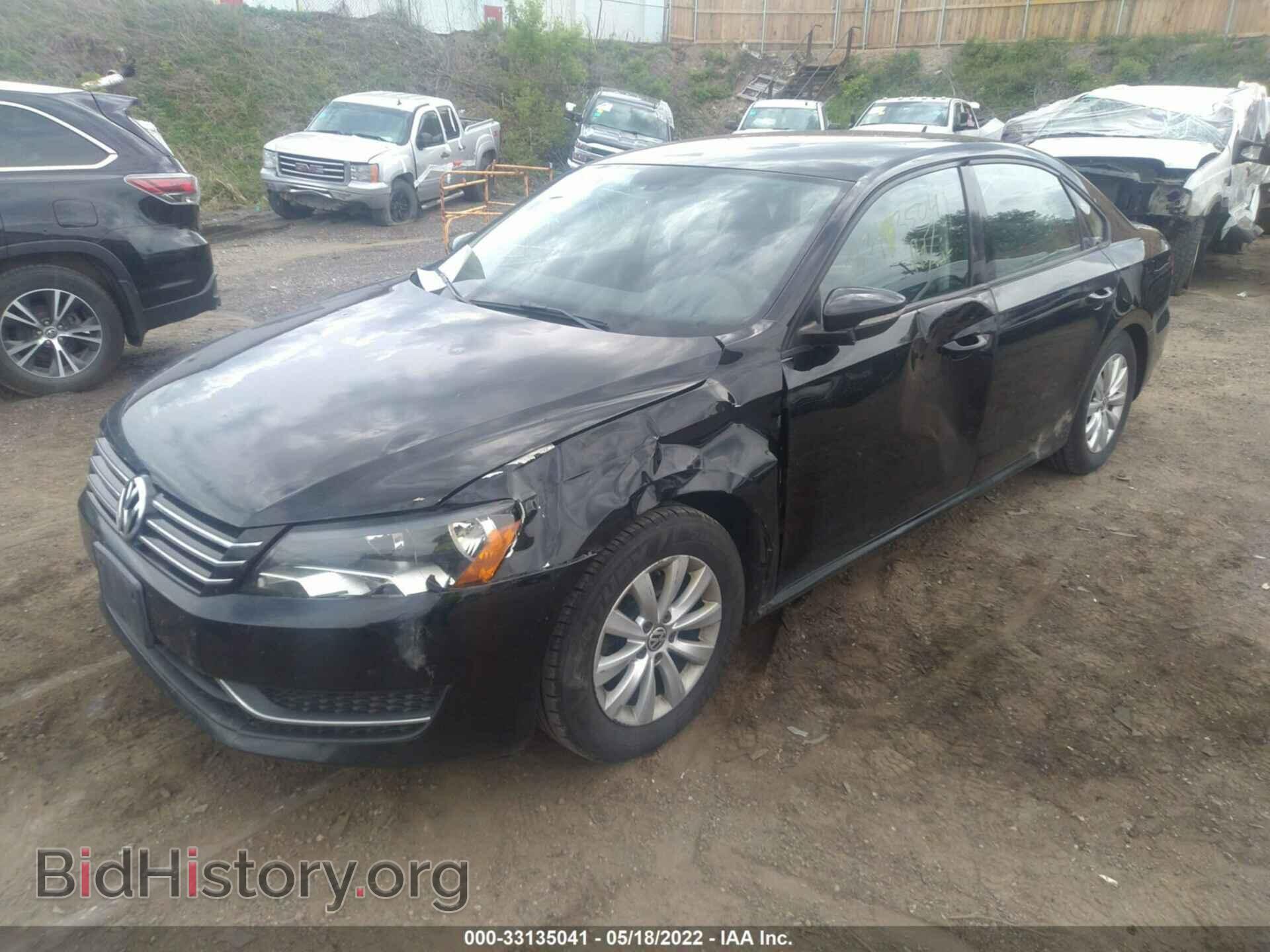 2012 VOLKSWAGEN PASSAT - VIN: 1VWAH7A35CC040251 - Фото 2