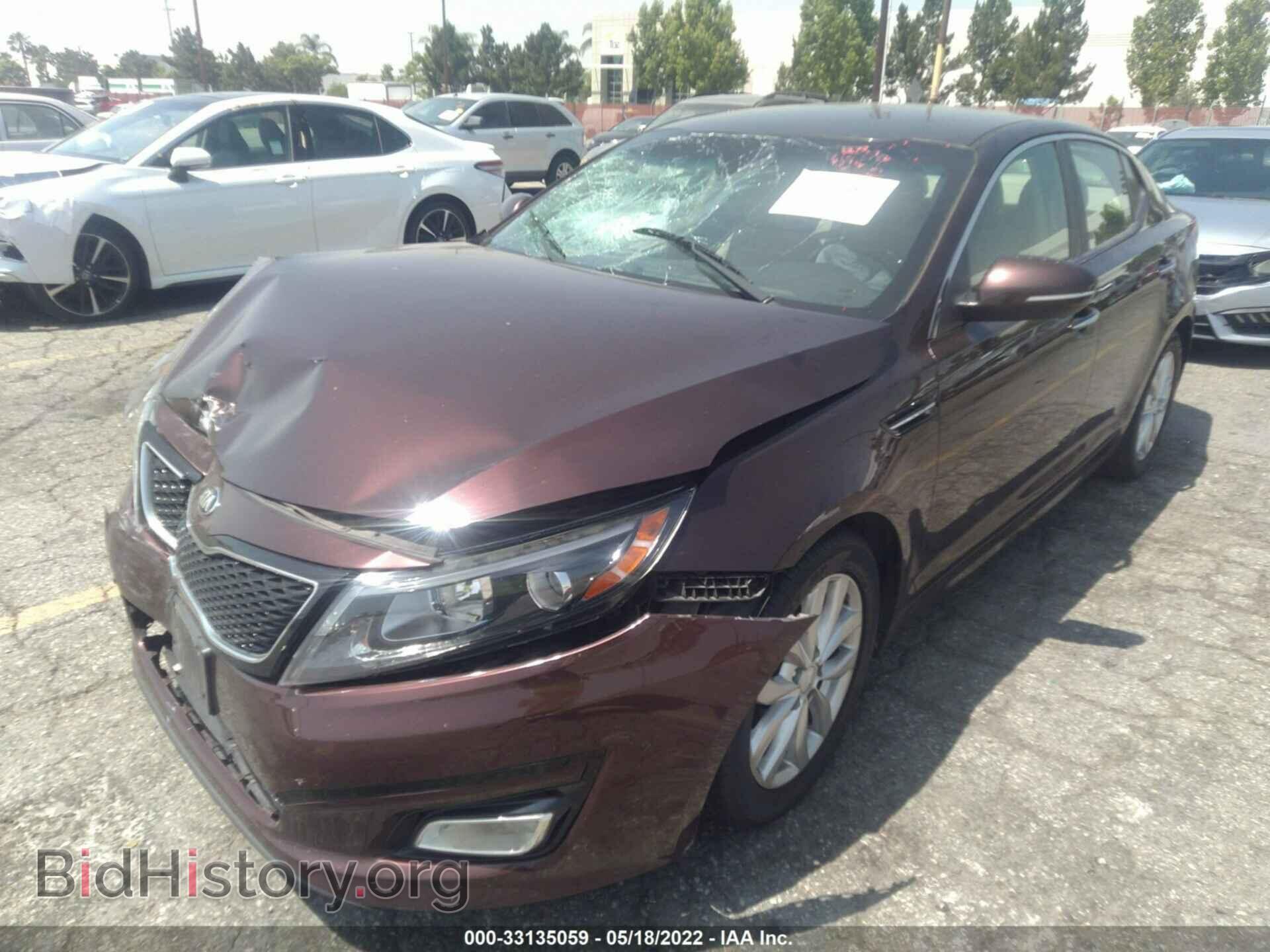 2015 KIA OPTIMA - VIN: 5XXGM4A73FG451422 - Фото 2