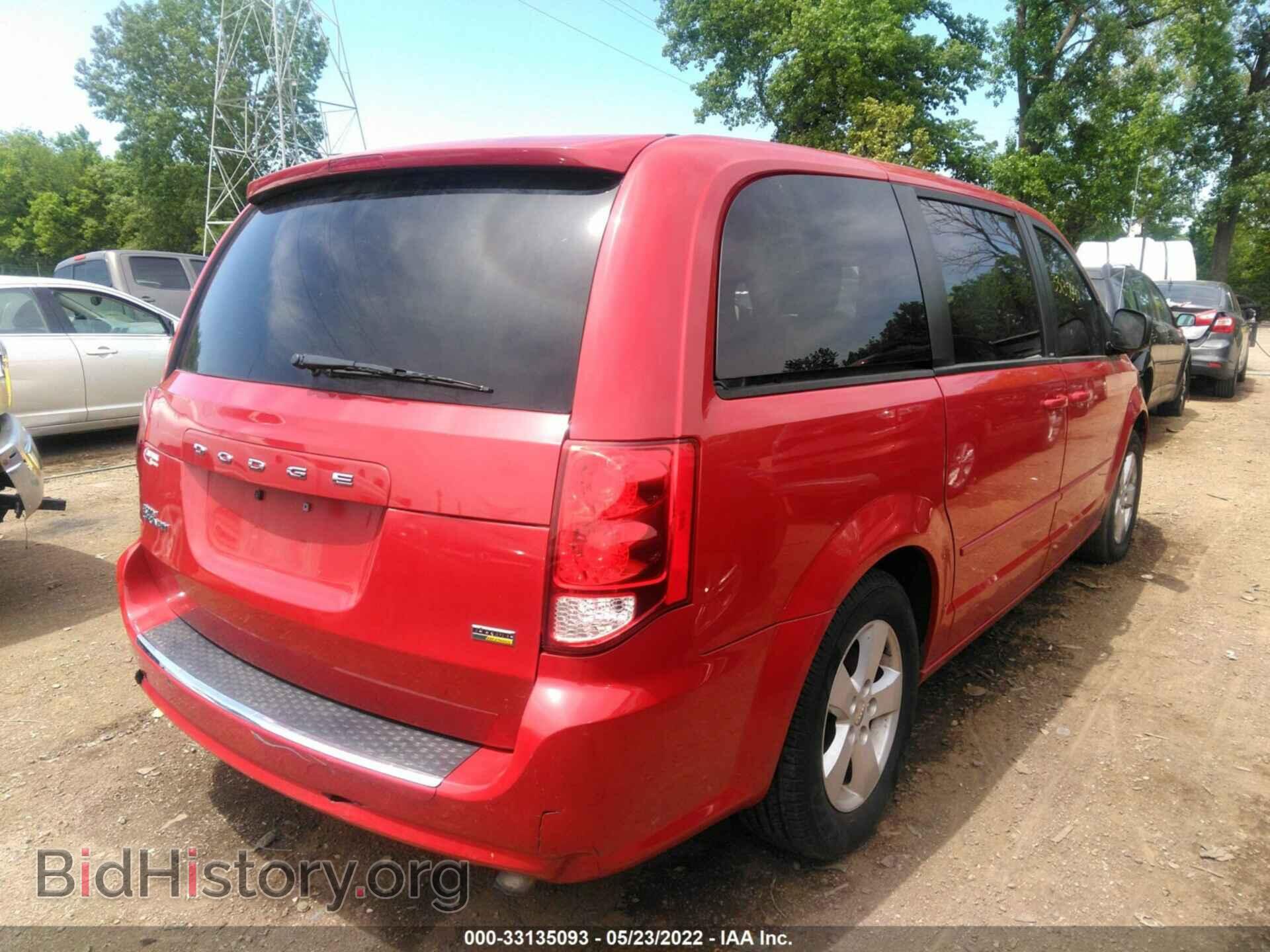 2013 DODGE GRAND CARAVAN - VIN: 2C4RDGBG5DR723322 - Фото 4