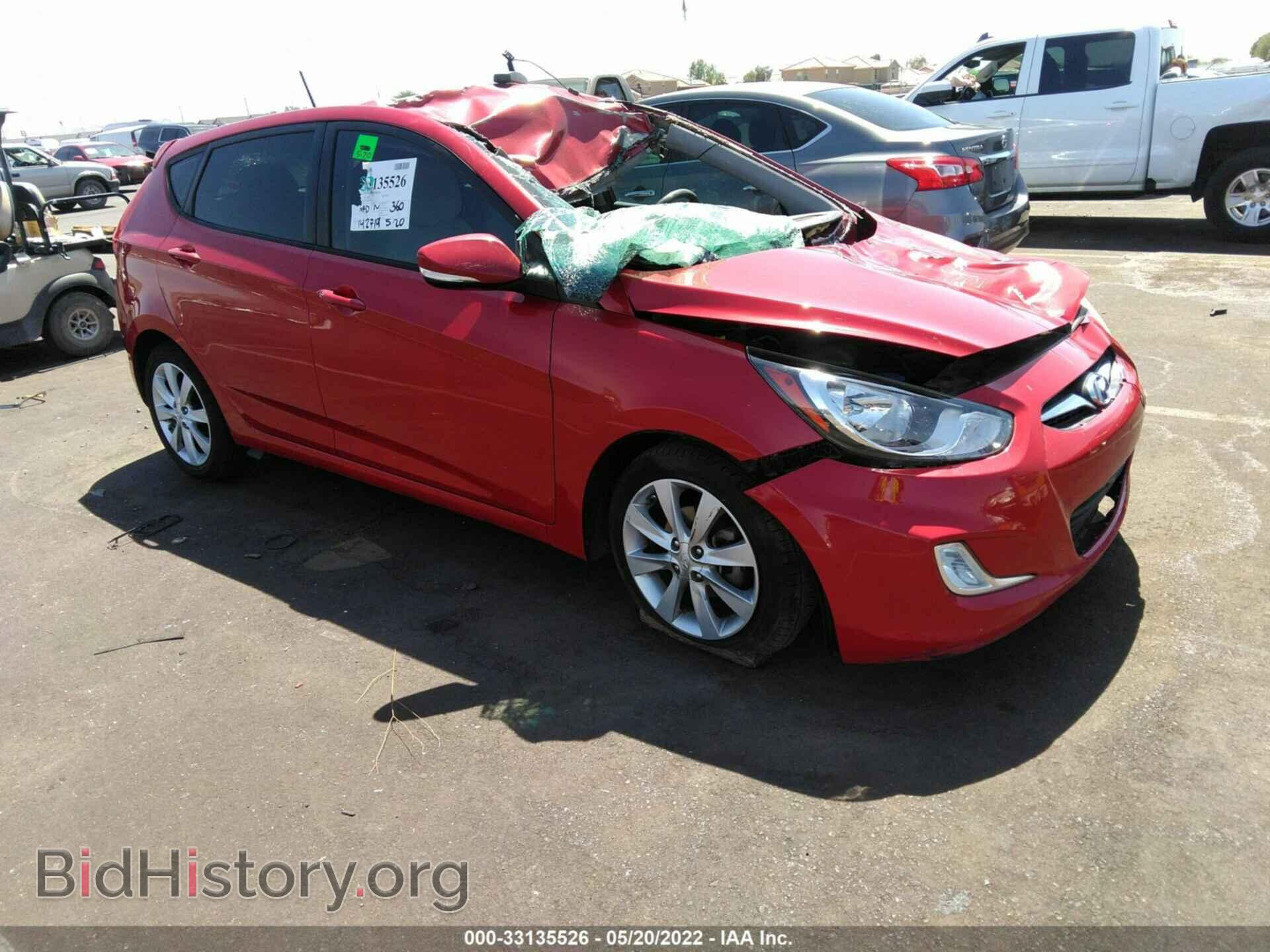 Фотография KMHCU5AE1DU072568 - HYUNDAI ACCENT 2013