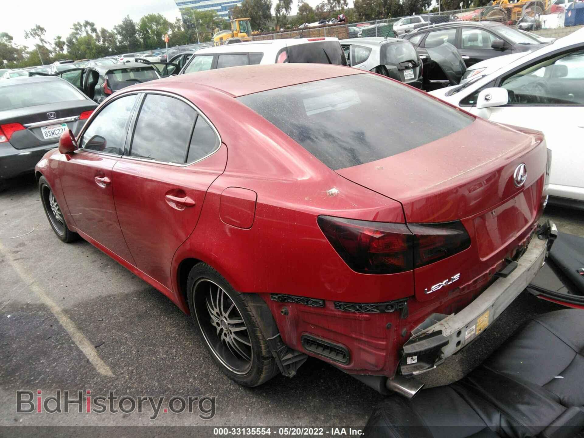2006 LEXUS IS 250 - VIN: JTHBK262562016195 - Фото 3
