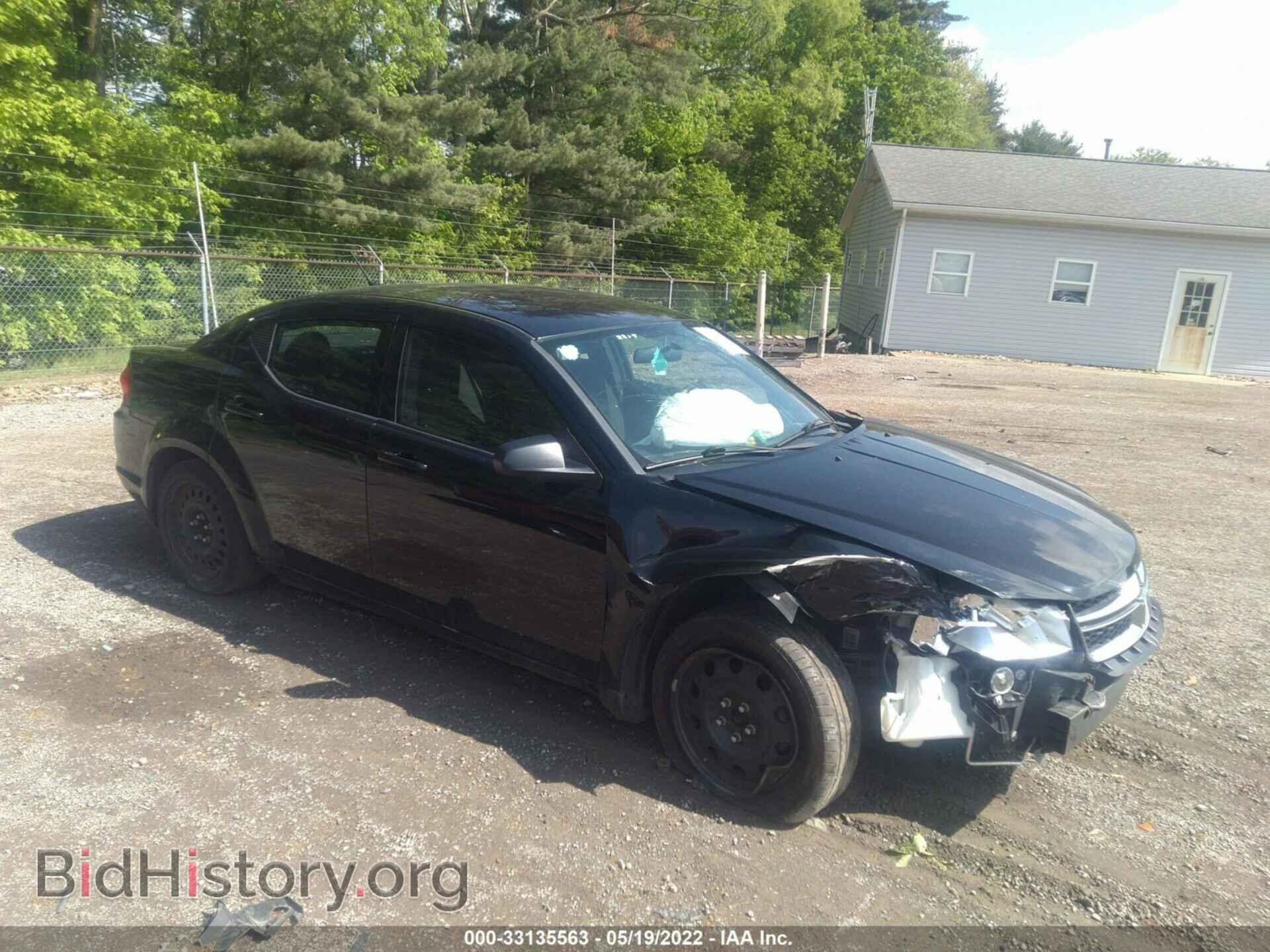 Фотография 1C3CDZAG9EN218812 - DODGE AVENGER 2014