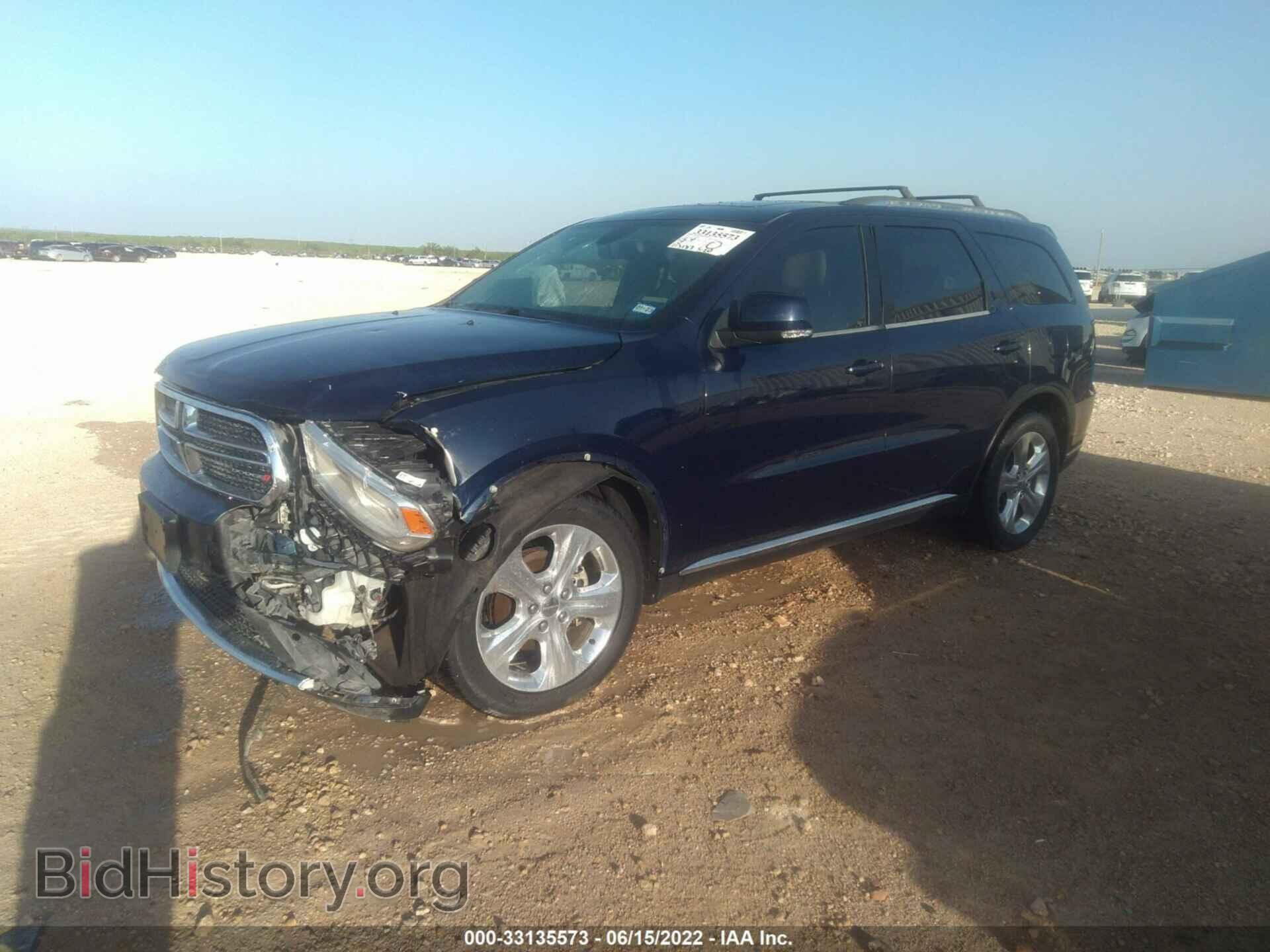 2014 DODGE DURANGO - VIN: 1C4RDHDG5EC970711 - Фото 2