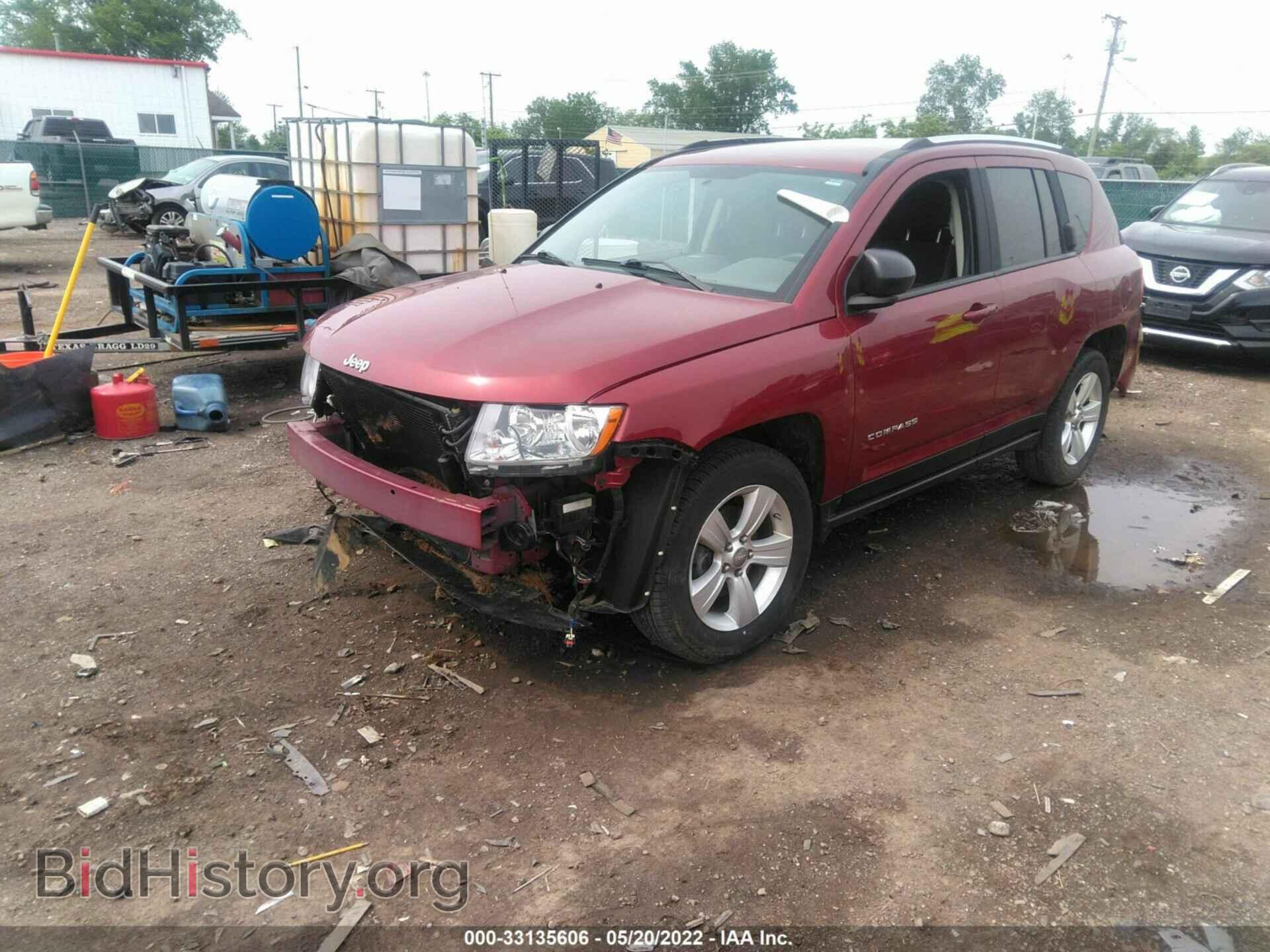 2012 JEEP COMPASS - VIN: 1C4NJCEB6CD661253 - Фото 2