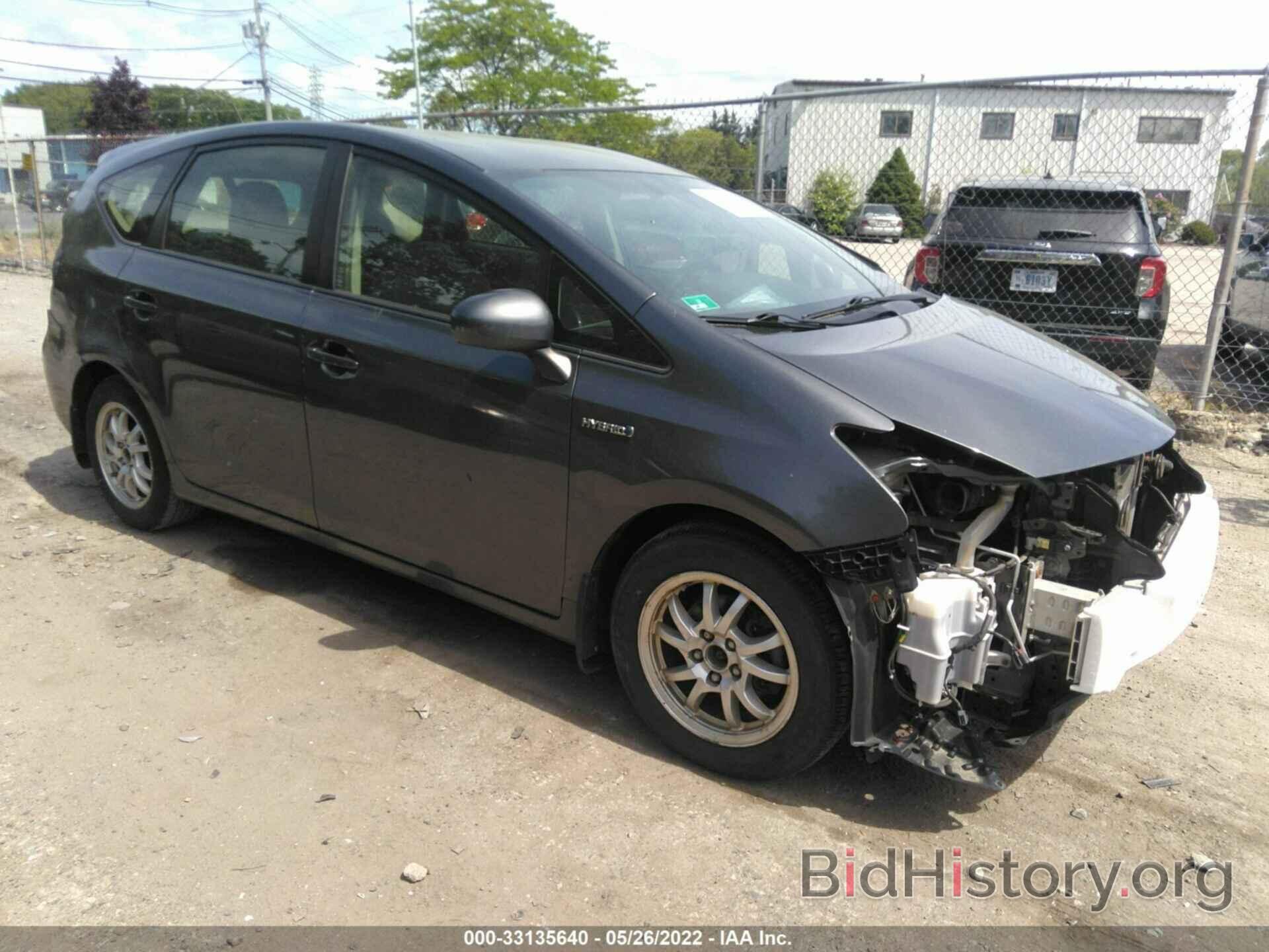 Photo JTDZN3EU9C3135003 - TOYOTA PRIUS V 2012