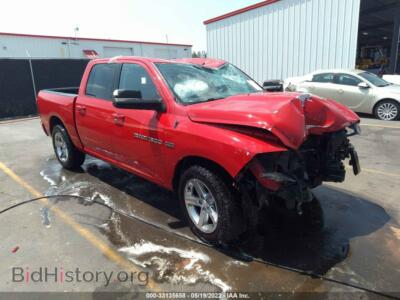 2012 RAM 1500 Sport, red — VIN 1C6RD6MT3CS181422, IAAI